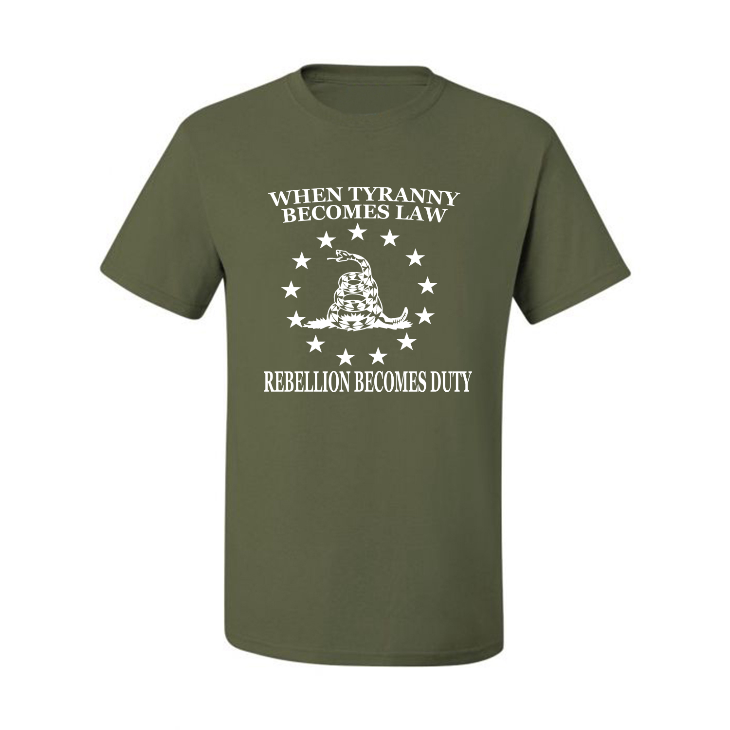 Camiseta unisex When Tyranny Becomes Law Rebellion Becomes Duty American Pride - Imagen 19 de 19