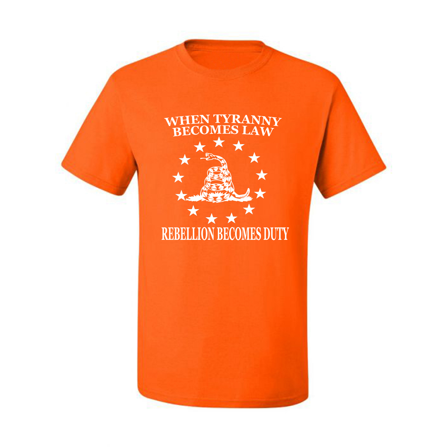 Camiseta unisex When Tyranny Becomes Law Rebellion Becomes Duty American Pride - Imagen 11 de 19