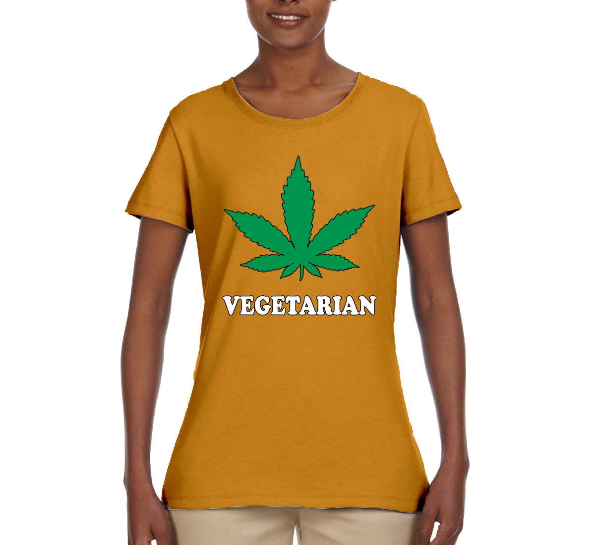 Camicia grafica donna fumatori erba vegetariana marijuana 420 - Foto 12 di 13