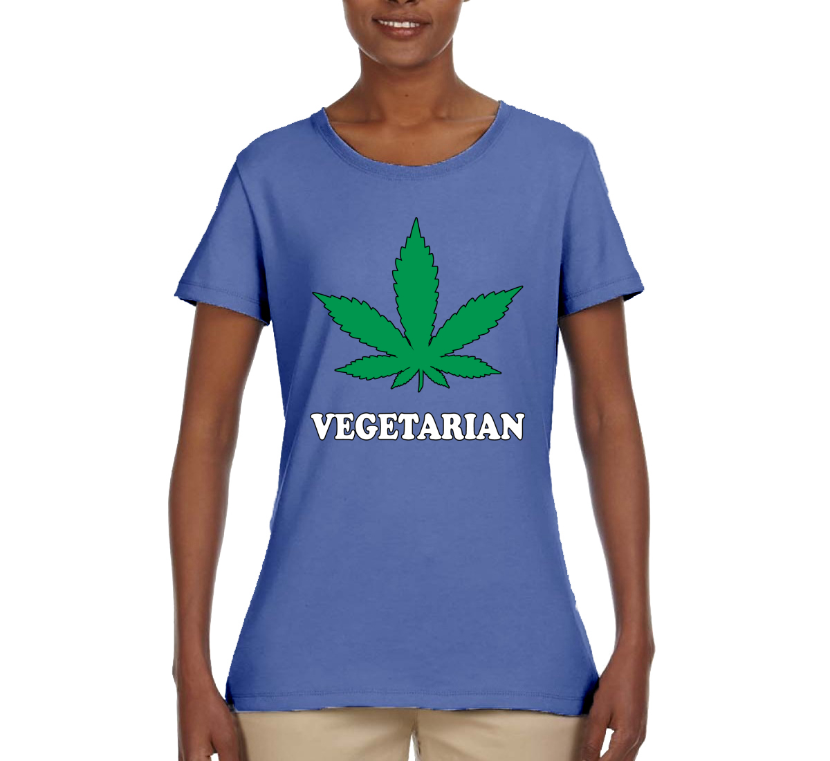 Camicia grafica donna fumatori erba vegetariana marijuana 420 - Foto 13 di 13