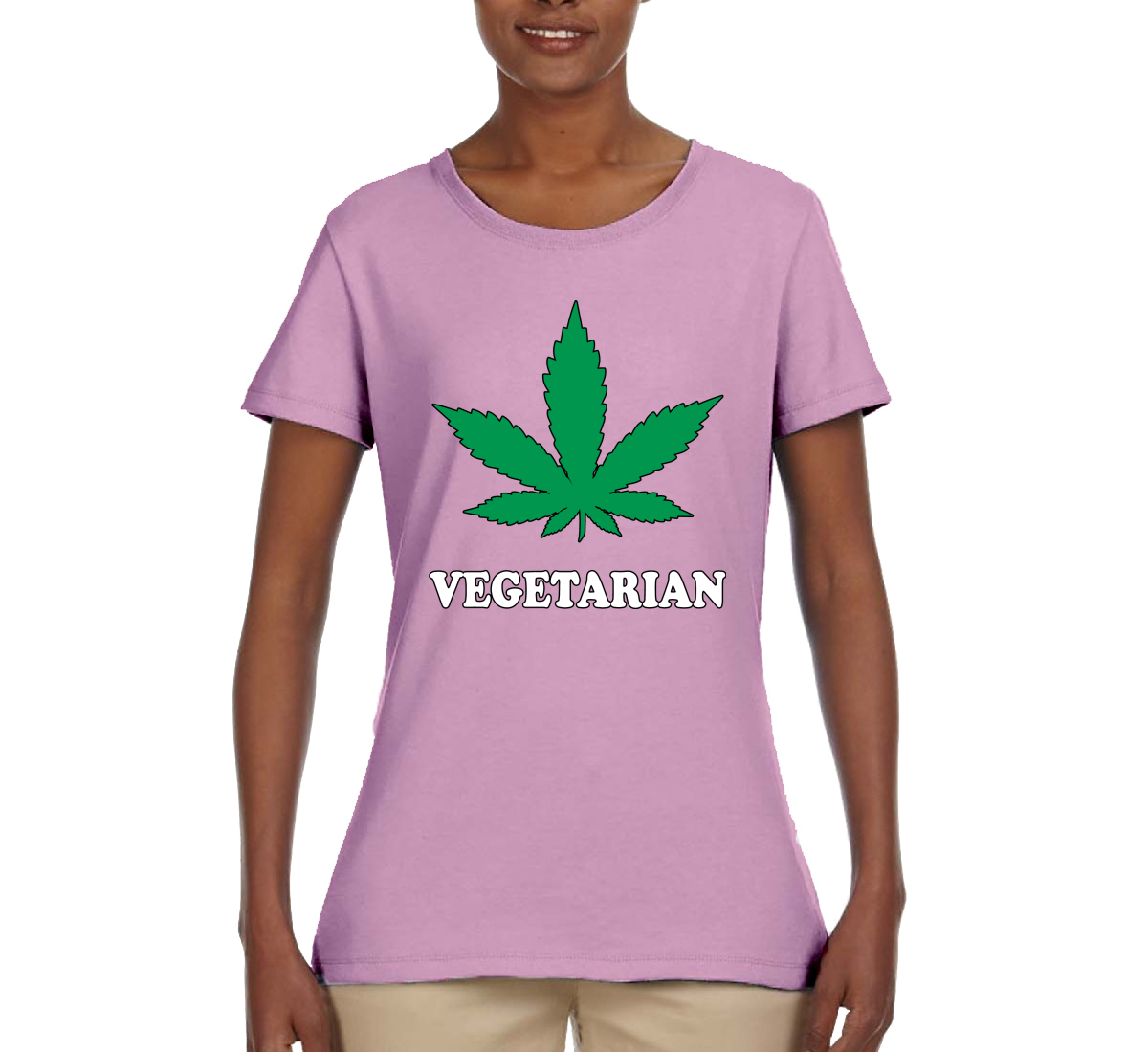 Camicia grafica donna fumatori erba vegetariana marijuana 420 - Foto 7 di 13