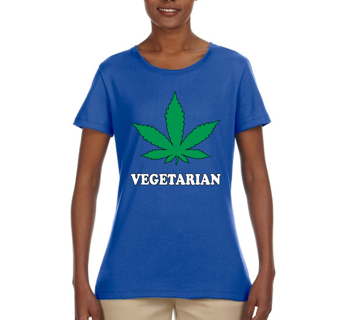 Camicia grafica donna fumatori erba vegetariana marijuana 420 - Foto 10 di 13