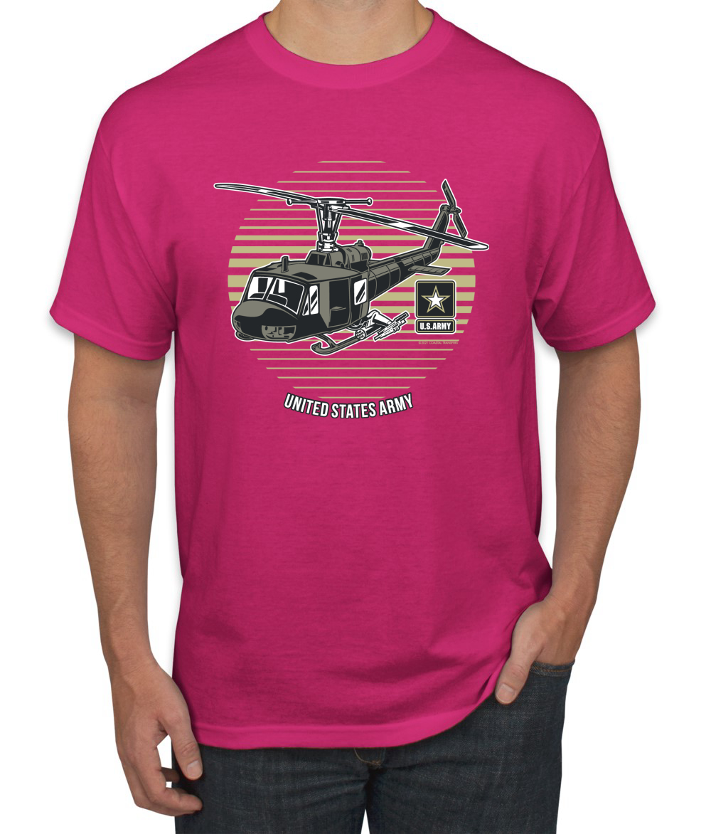 Camiseta gráfica de helicóptero militar del ejército de Estados Unidos Orgullo Americano para hombre - Imagen 6 de 26