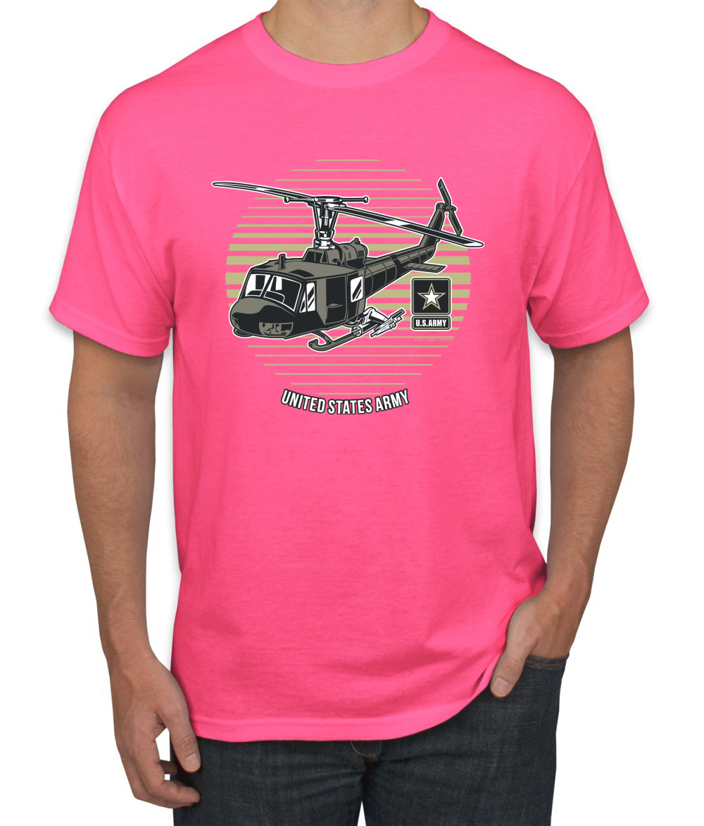 Camiseta gráfica de helicóptero militar del ejército de Estados Unidos Orgullo Americano para hombre - Imagen 17 de 26