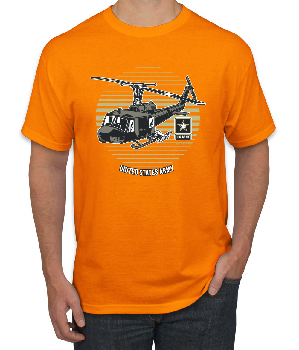 Camiseta gráfica de helicóptero militar del ejército de Estados Unidos Orgullo Americano para hombre - Imagen 18 de 26