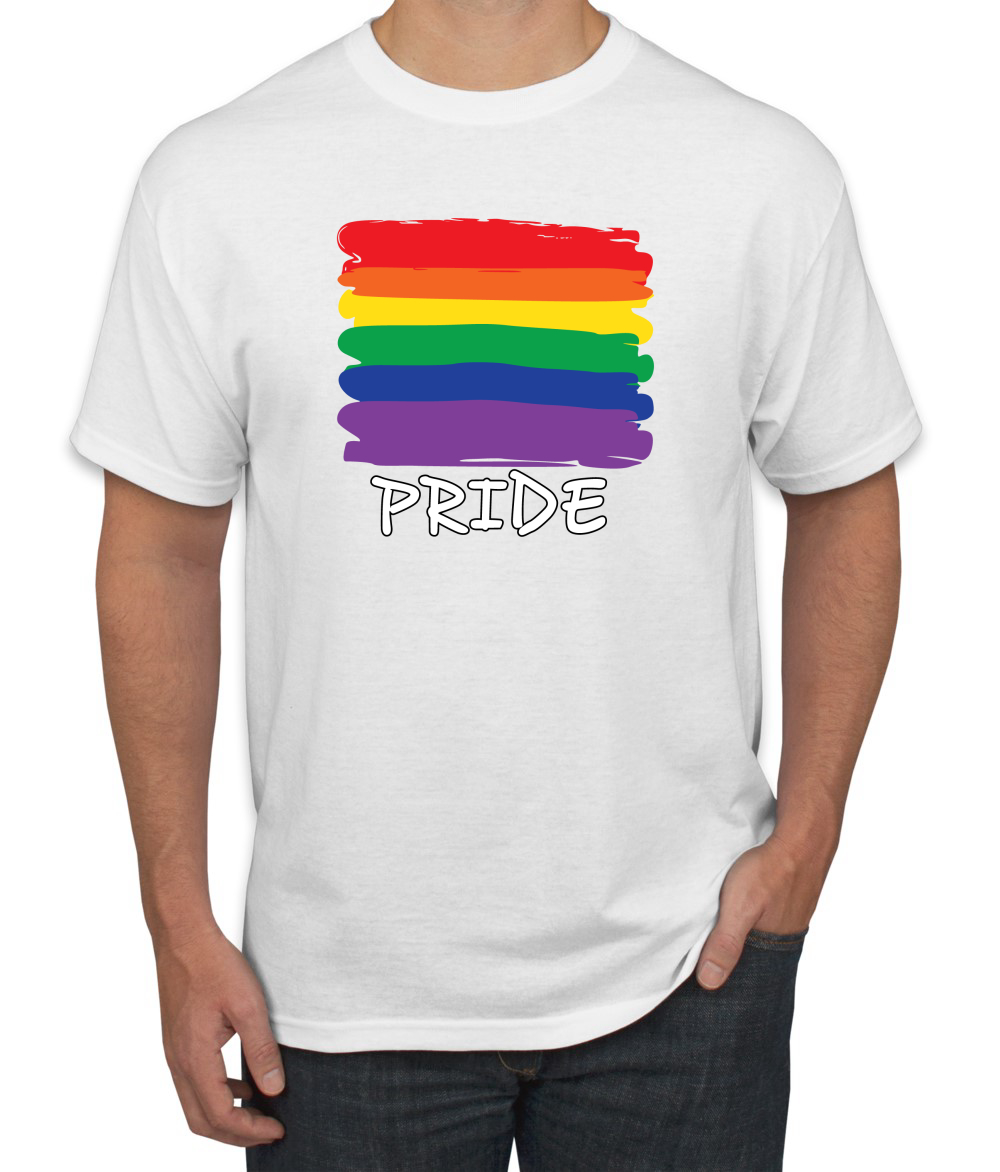 Pride Month Gay LGBTQ Flag Colors Mens Graphic T-Shirt | eBay