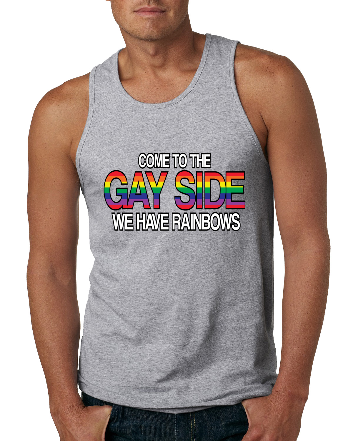 Come to the Gay Side Men's T-Shirt/Tank Top bb296m 