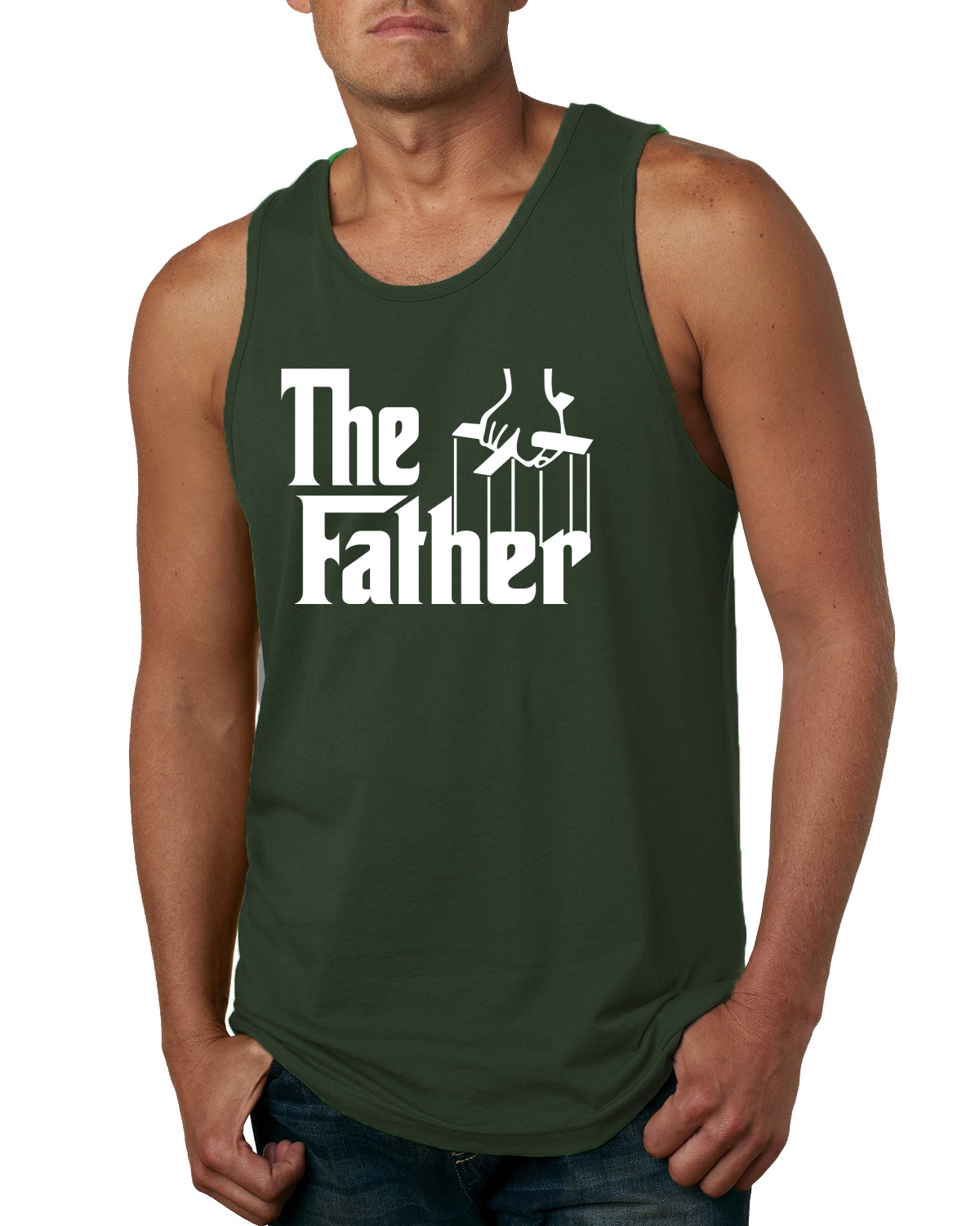 The Father Funny Movie Parody Husband Dad Boyfriend Gift Men Tank Top - Picture 4 of 7