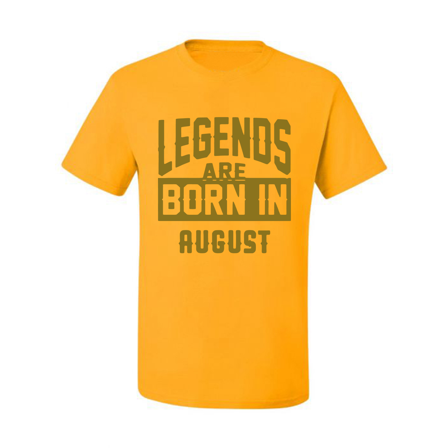 Legends Are Born In August Hombres Camiseta Cumpleaños Gráfico Aniversario Regalo T - Imagen 10 de 38