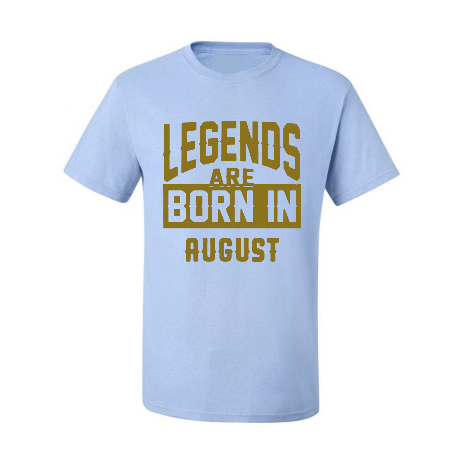 Legends Are Born In August Hombres Camiseta Cumpleaños Gráfico Aniversario Regalo T - Imagen 16 de 38