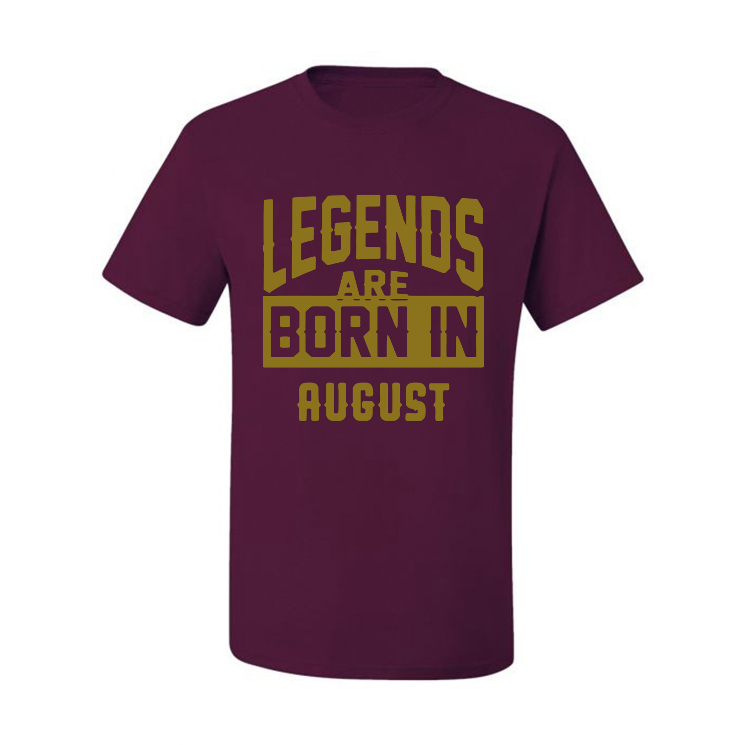 Legends Are Born In August Hombres Camiseta Cumpleaños Gráfico Aniversario Regalo T - Imagen 22 de 38