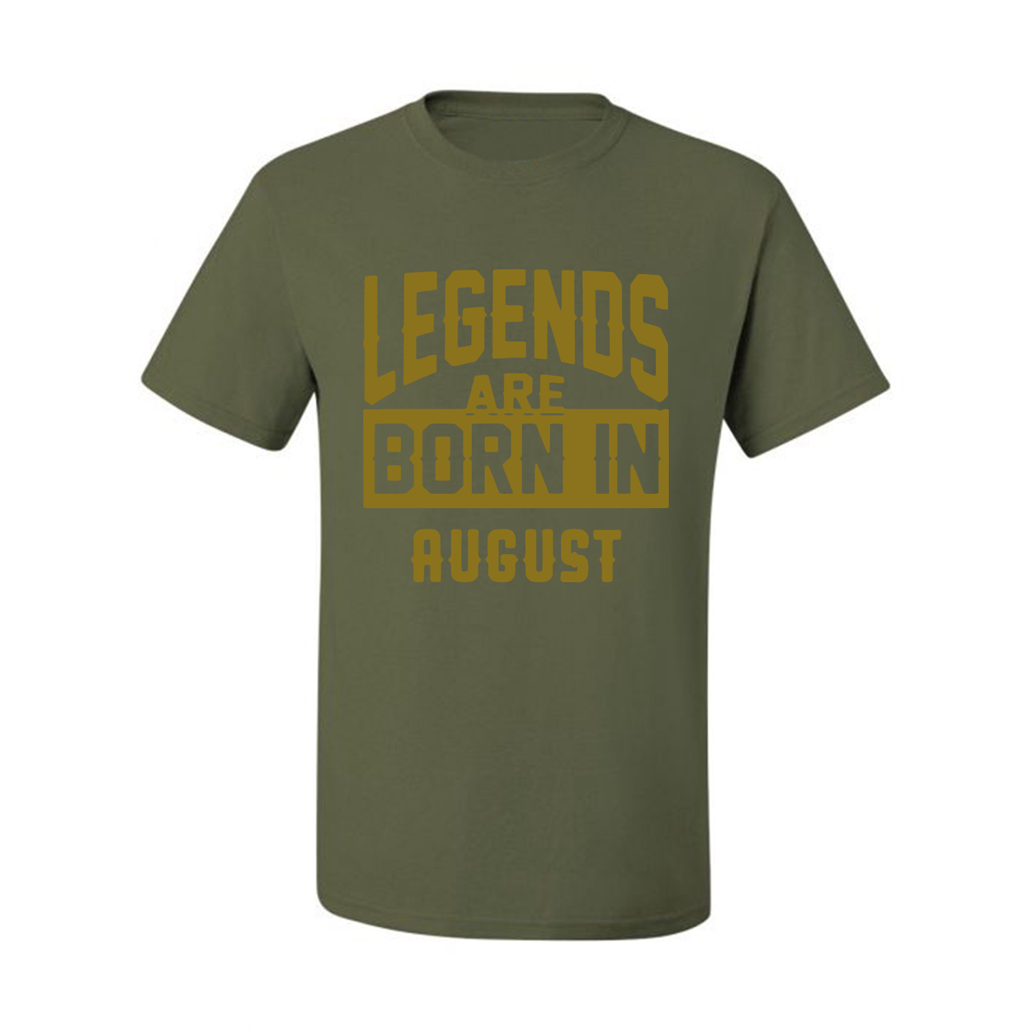 Legends Are Born In August Hombres Camiseta Cumpleaños Gráfico Aniversario Regalo T - Imagen 24 de 38