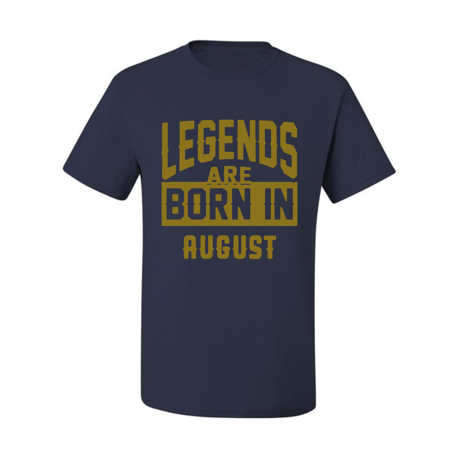 Legends Are Born In August Hombres Camiseta Cumpleaños Gráfico Aniversario Regalo T - Imagen 28 de 38
