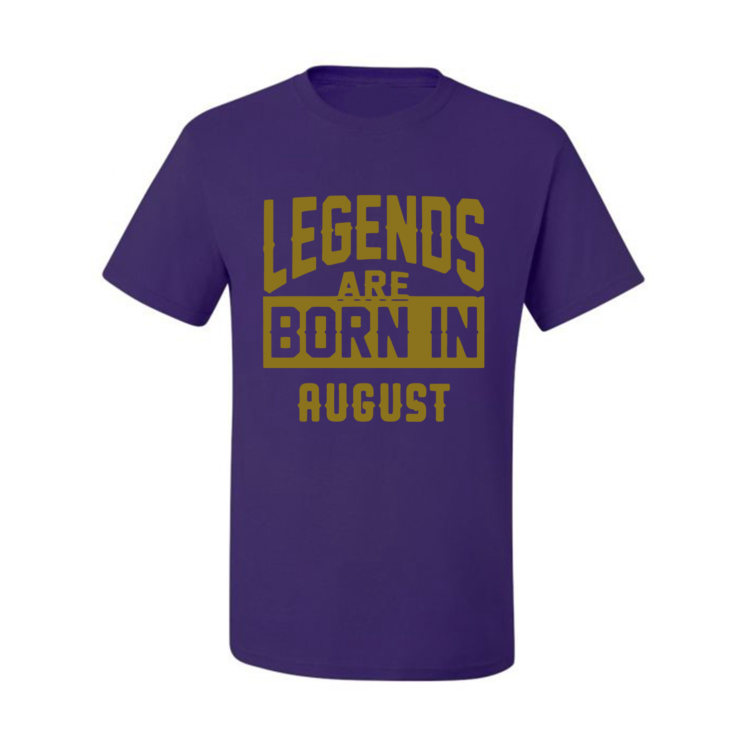 Legends Are Born In August Hombres Camiseta Cumpleaños Gráfico Aniversario Regalo T - Imagen 32 de 38