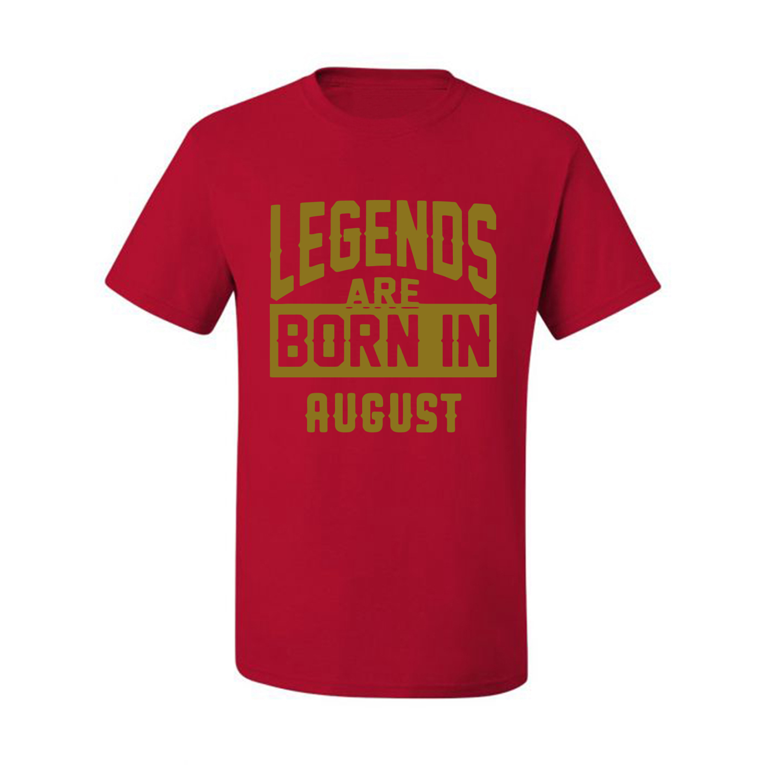 Legends Are Born In August Hombres Camiseta Cumpleaños Gráfico Aniversario Regalo T - Imagen 34 de 38