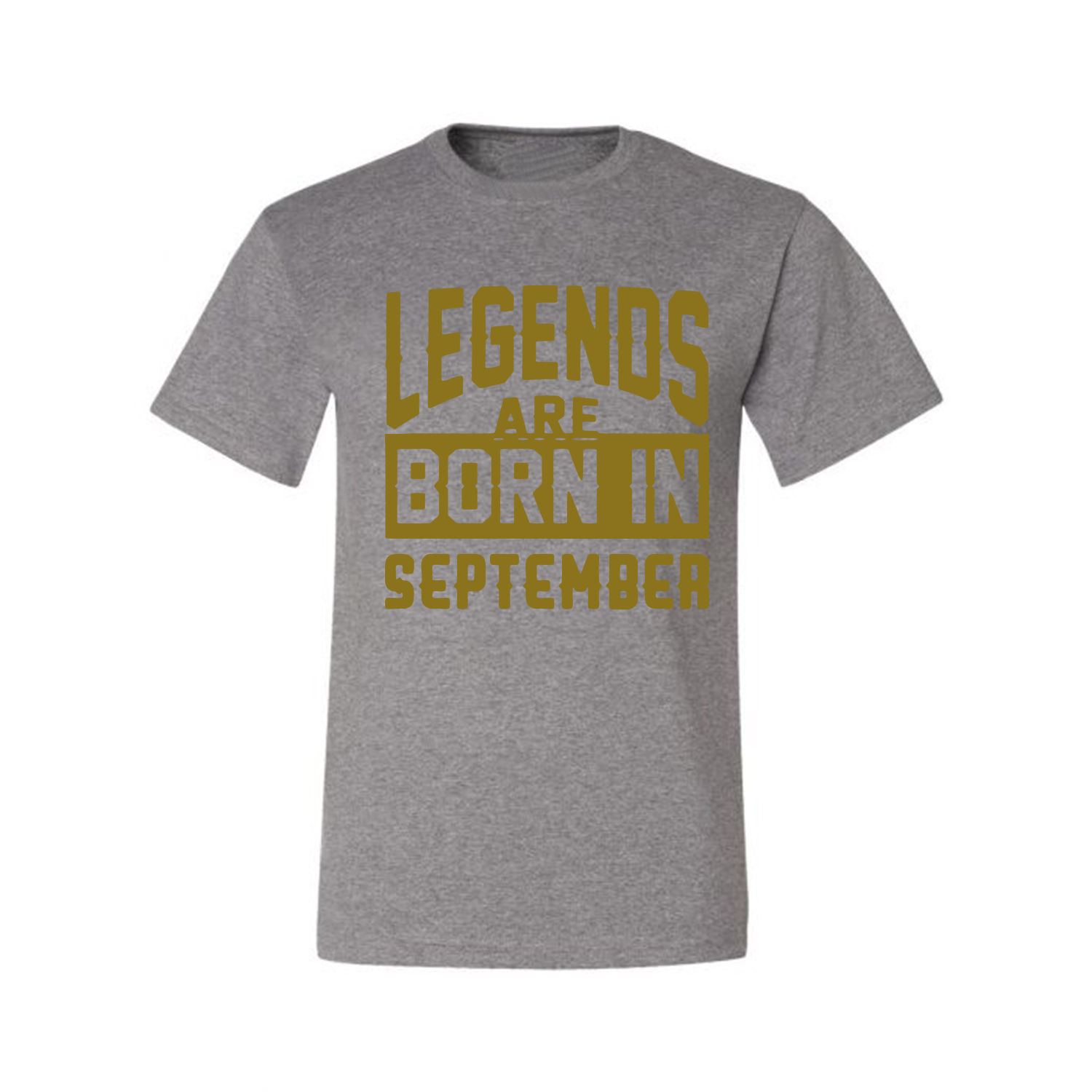 Legends Are Born In September Hombres Camiseta Cumpleaños Gráfico Aniversario Regalo T - Imagen 12 de 38