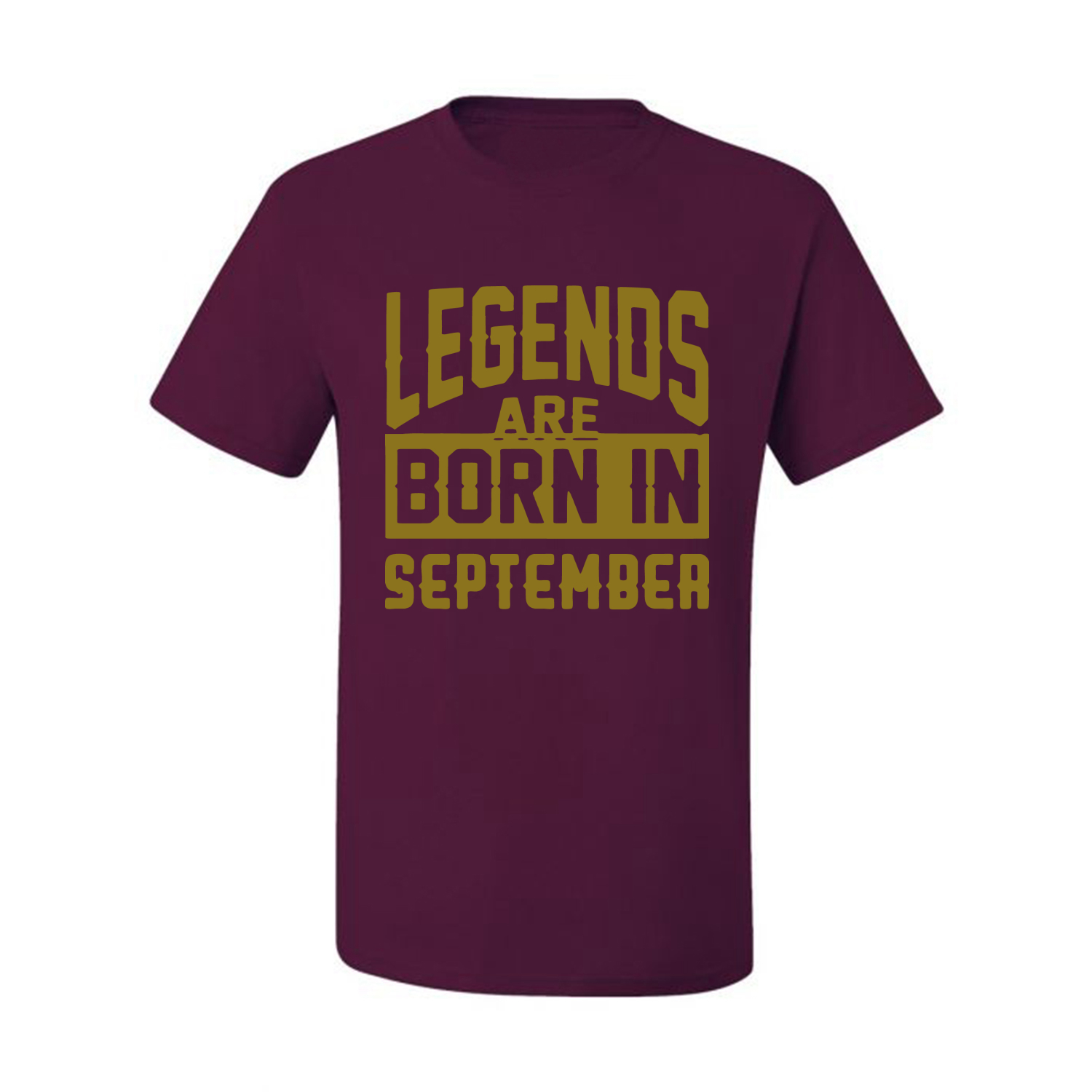 Legends Are Born In September Hombres Camiseta Cumpleaños Gráfico Aniversario Regalo T - Imagen 22 de 38