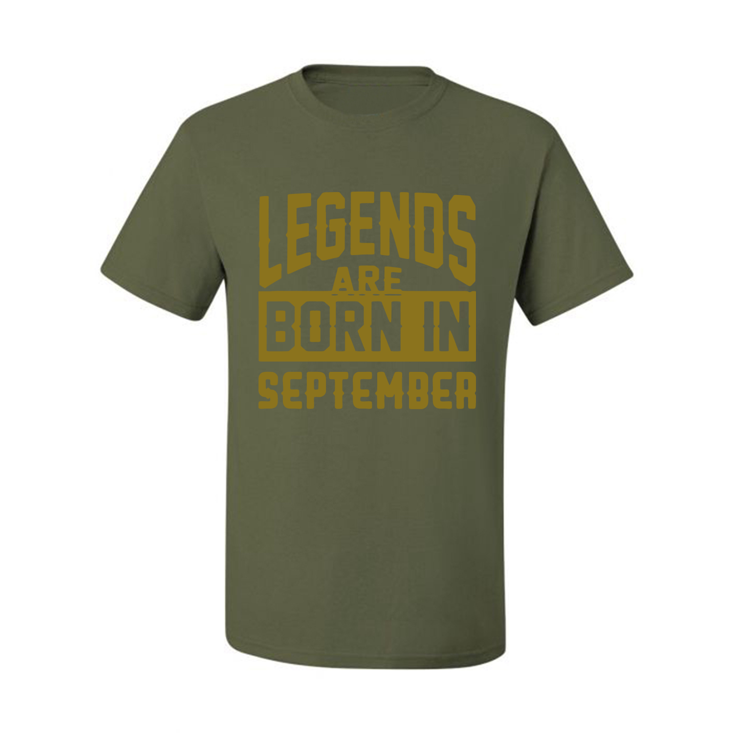 Legends Are Born In September Hombres Camiseta Cumpleaños Gráfico Aniversario Regalo T - Imagen 24 de 38
