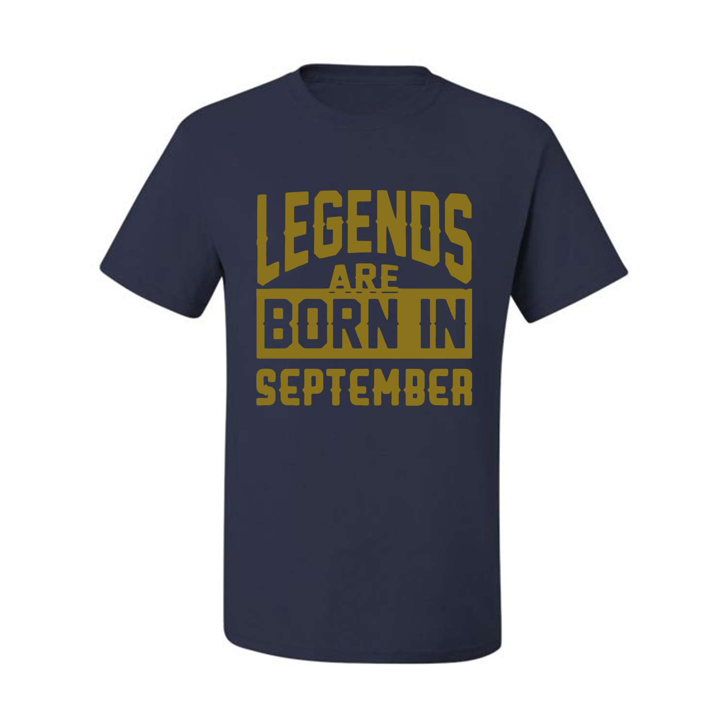 Legends Are Born In September Hombres Camiseta Cumpleaños Gráfico Aniversario Regalo T - Imagen 28 de 38
