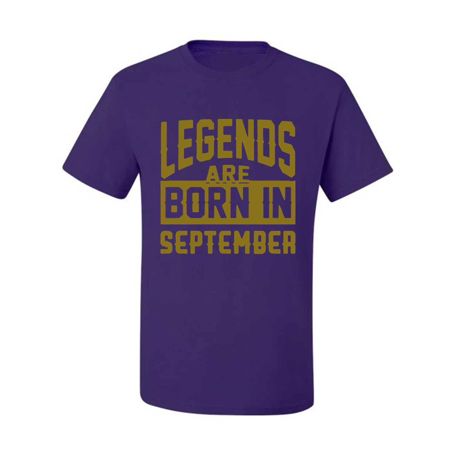 Legends Are Born In September Hombres Camiseta Cumpleaños Gráfico Aniversario Regalo T - Imagen 32 de 38