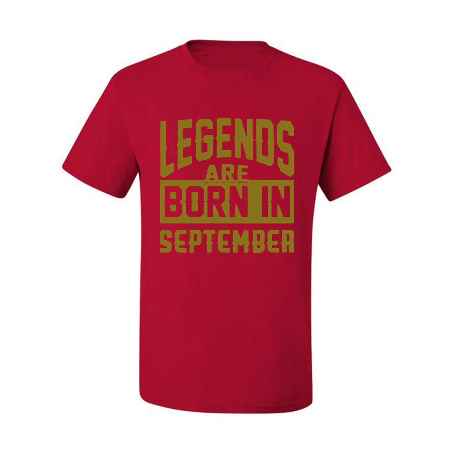 Legends Are Born In September Hombres Camiseta Cumpleaños Gráfico Aniversario Regalo T - Imagen 34 de 38
