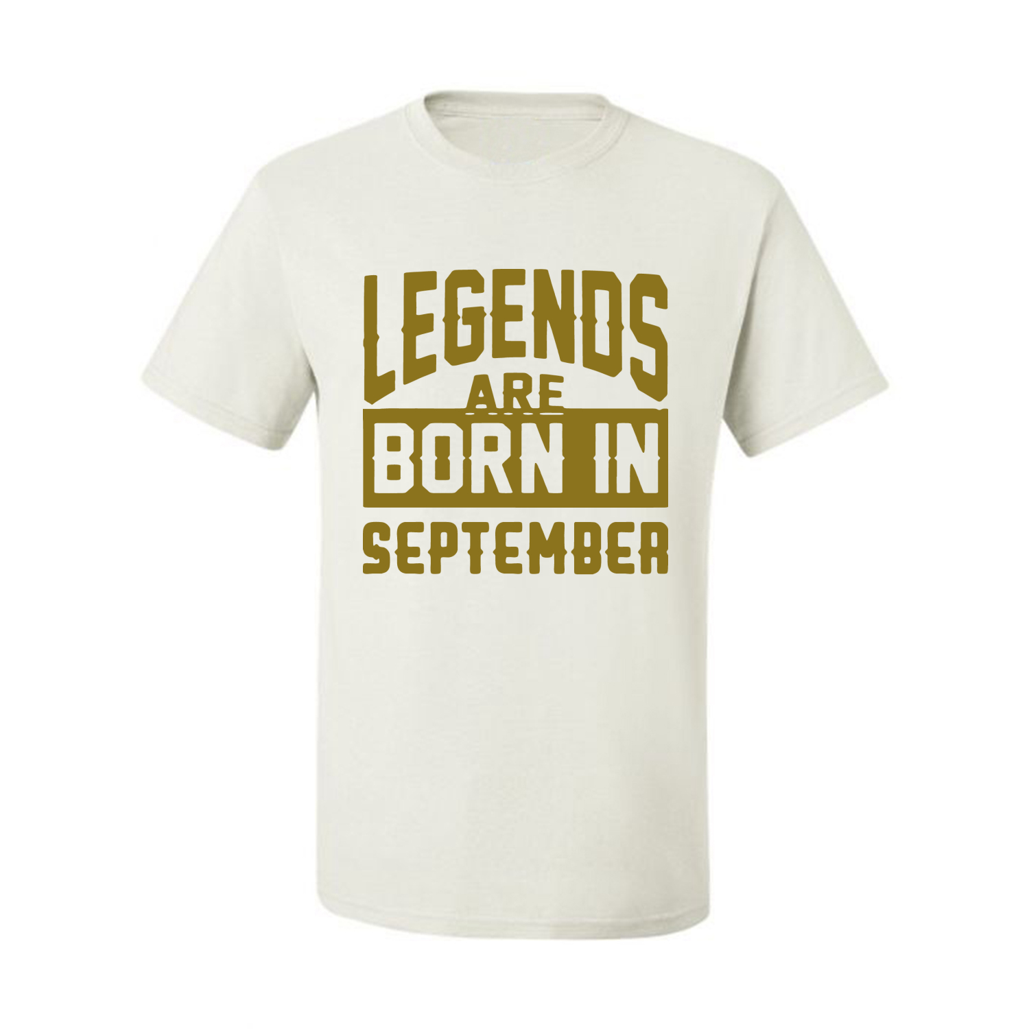 Legends Are Born In September Hombres Camiseta Cumpleaños Gráfico Aniversario Regalo T - Imagen 38 de 38