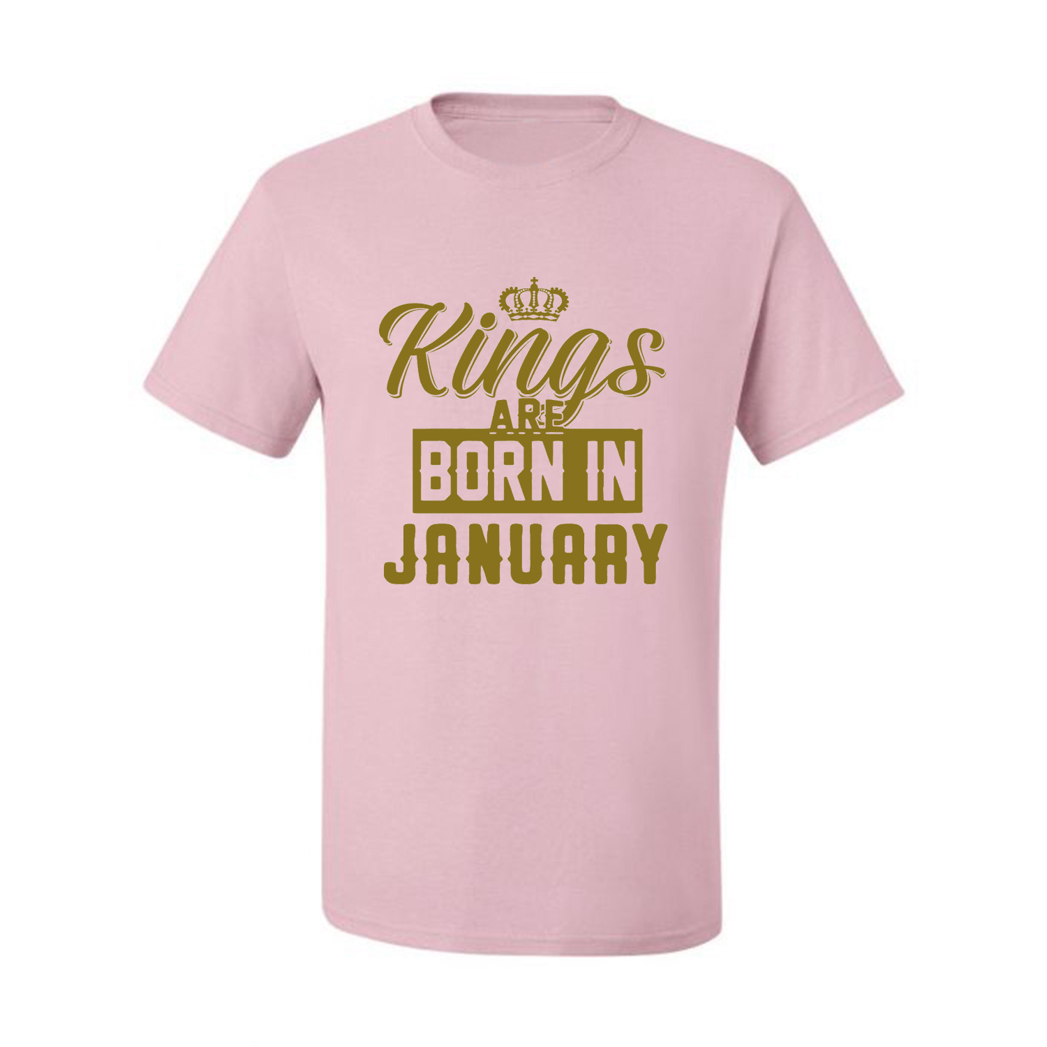 Kings Are Born In January Hombres Camiseta Cumpleaños Gráfico Aniversario Regalo T - Imagen 18 de 38