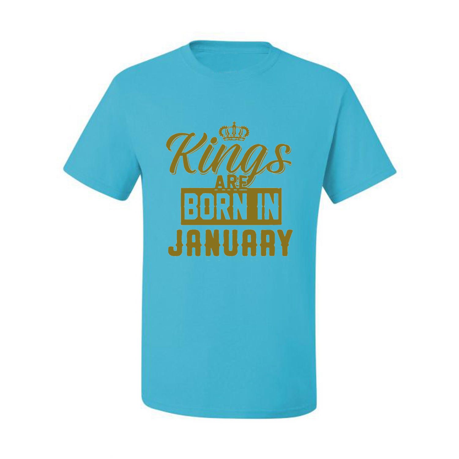 Kings Are Born In January Hombres Camiseta Cumpleaños Gráfico Aniversario Regalo T - Imagen 20 de 38