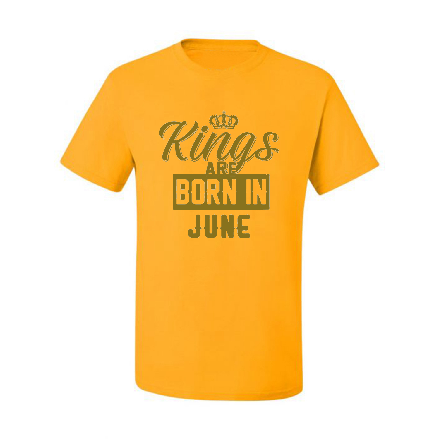 Kings Are Born In June Hombres Camiseta Cumpleaños Gráfico Aniversario Regalo T - Imagen 10 de 38