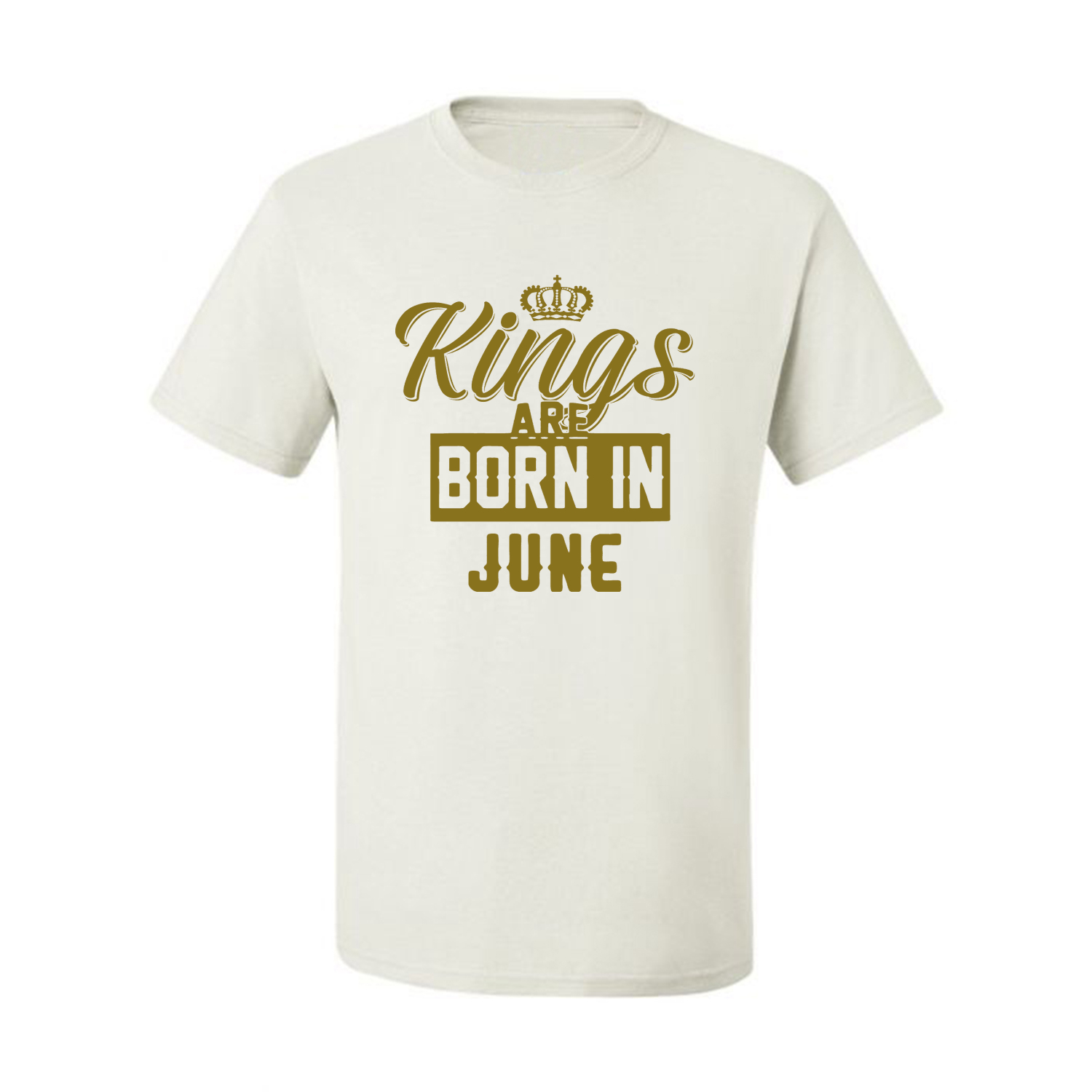 Kings Are Born In June Hombres Camiseta Cumpleaños Gráfico Aniversario Regalo T - Imagen 38 de 38