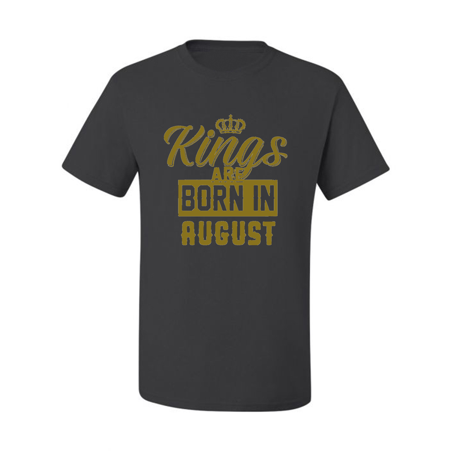 Kings Are Born In August Hombres Camiseta Cumpleaños Gráfico Aniversario Regalo T - Imagen 6 de 38
