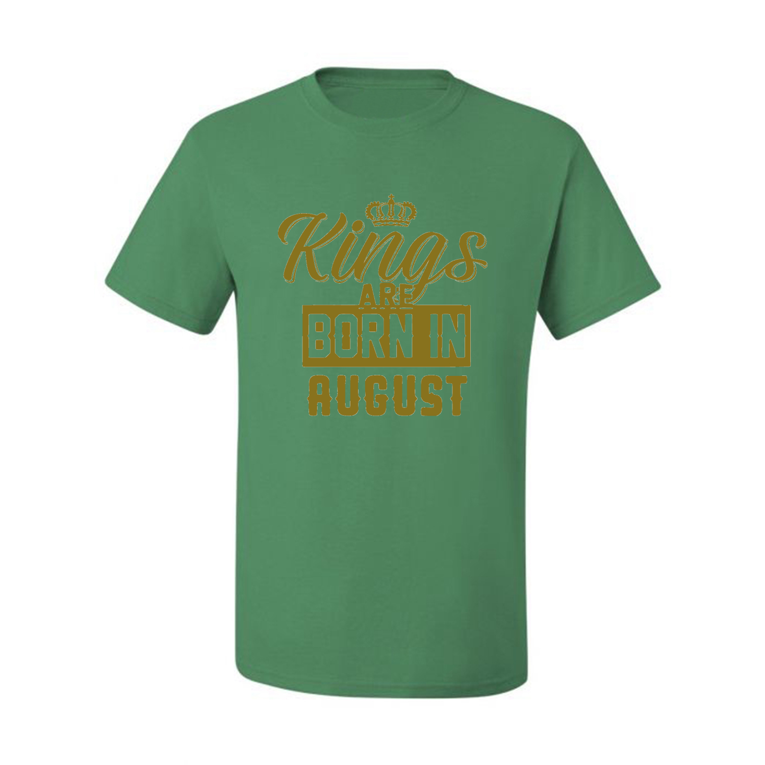 Kings Are Born In August Hombres Camiseta Cumpleaños Gráfico Aniversario Regalo T - Imagen 14 de 38