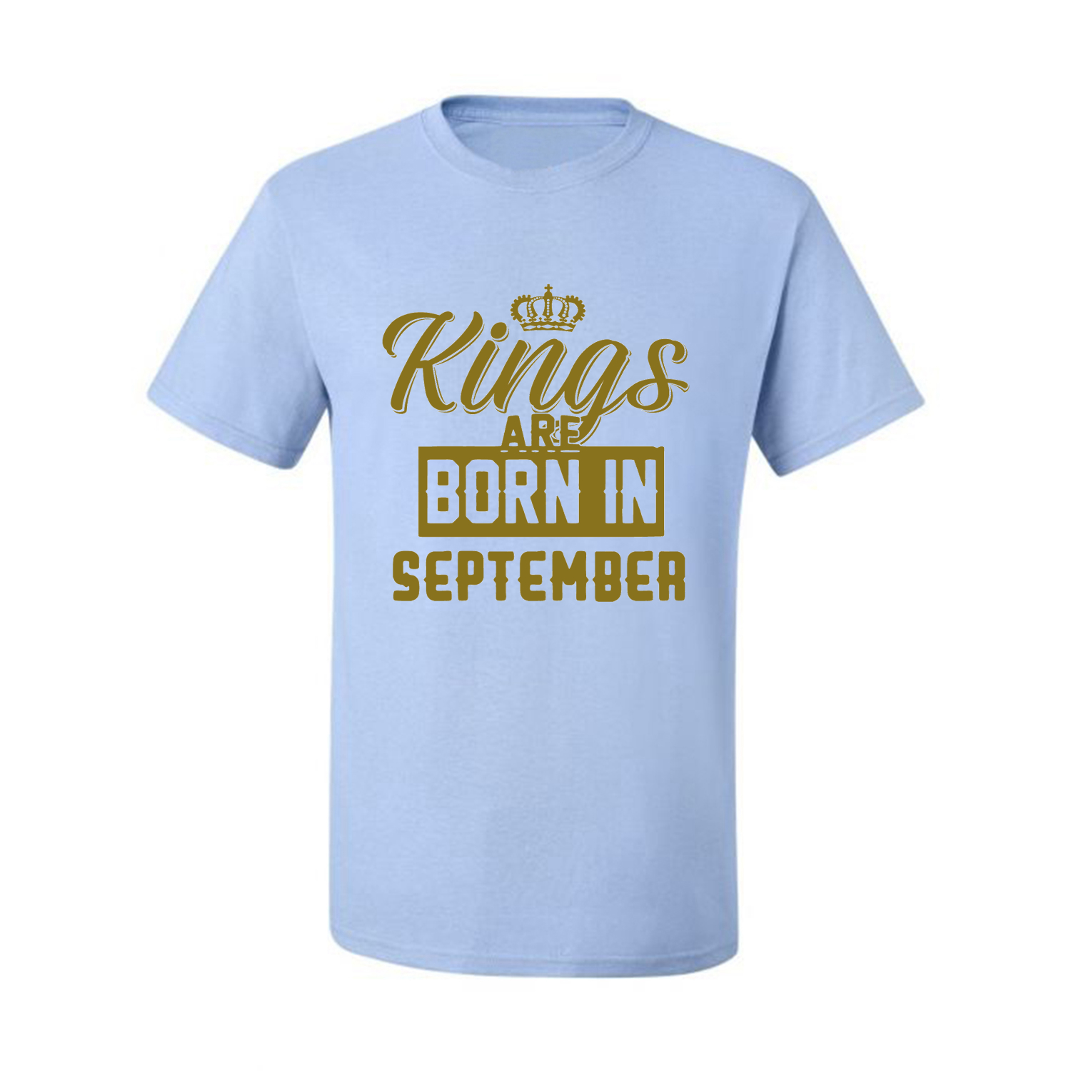 Kings Are Born In September Hombres Camiseta Cumpleaños Gráfico Aniversario Regalo T - Imagen 16 de 38