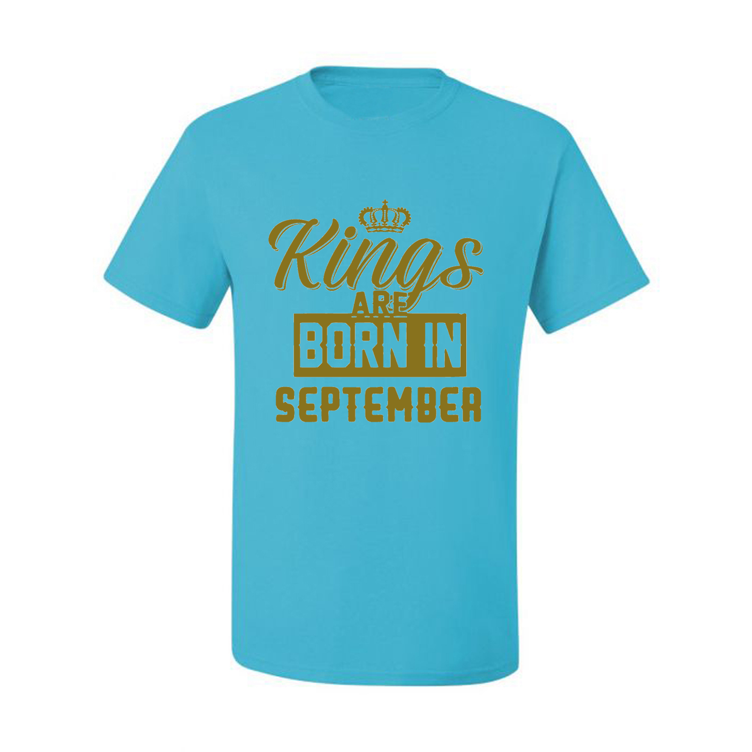 Kings Are Born In September Hombres Camiseta Cumpleaños Gráfico Aniversario Regalo T - Imagen 20 de 38