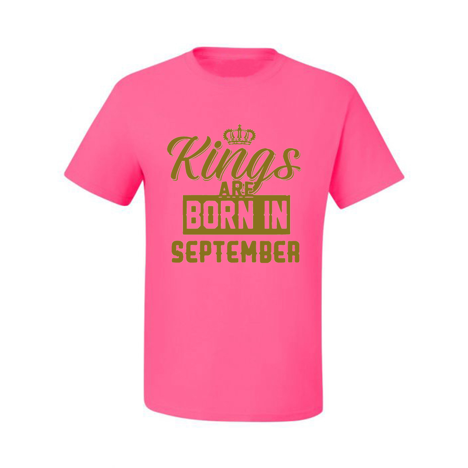 Kings Are Born In September Hombres Camiseta Cumpleaños Gráfico Aniversario Regalo T - Imagen 26 de 38