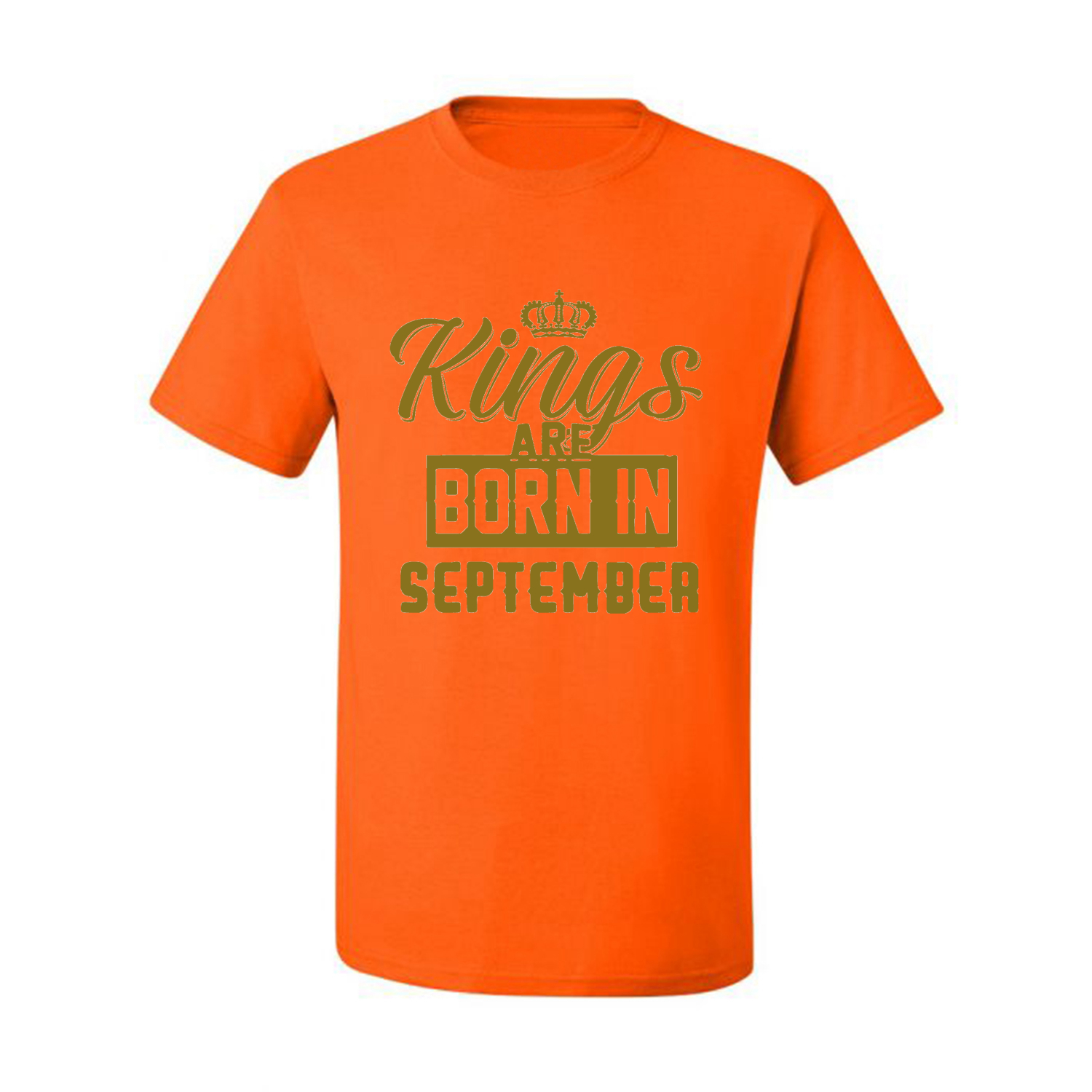 Kings Are Born In September Hombres Camiseta Cumpleaños Gráfico Aniversario Regalo T - Imagen 30 de 38