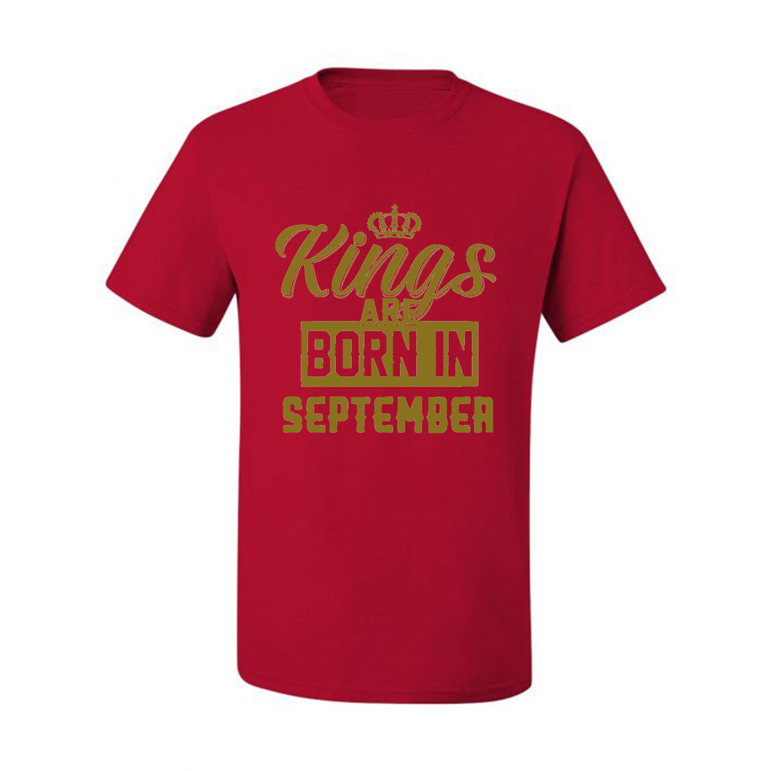 Kings Are Born In September Hombres Camiseta Cumpleaños Gráfico Aniversario Regalo T - Imagen 34 de 38