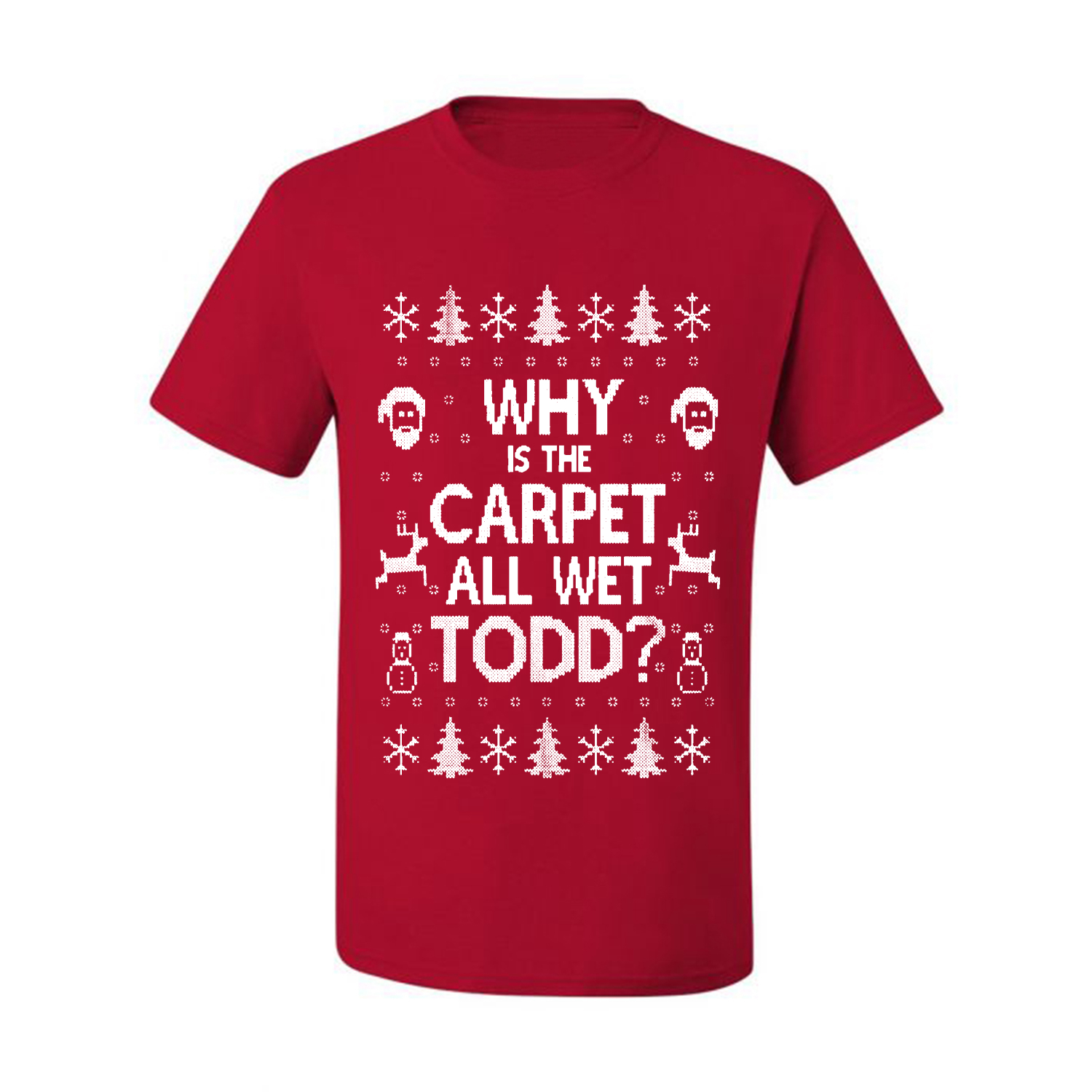 Why is the carpet all wet todd svg