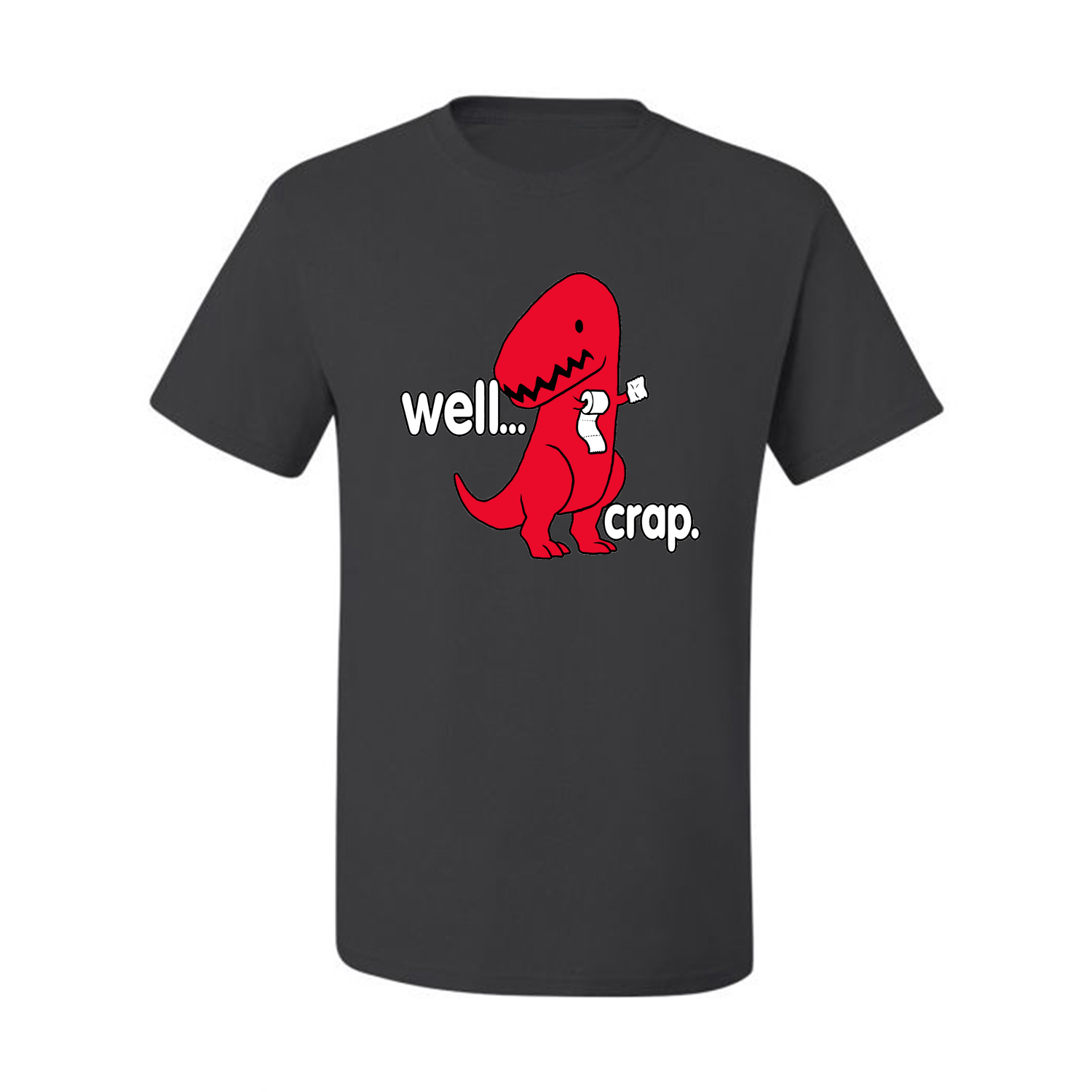 Camiseta Well Crap Red Dinosaurio Hombres Humor Gráfico Divertido T - Imagen 6 de 38