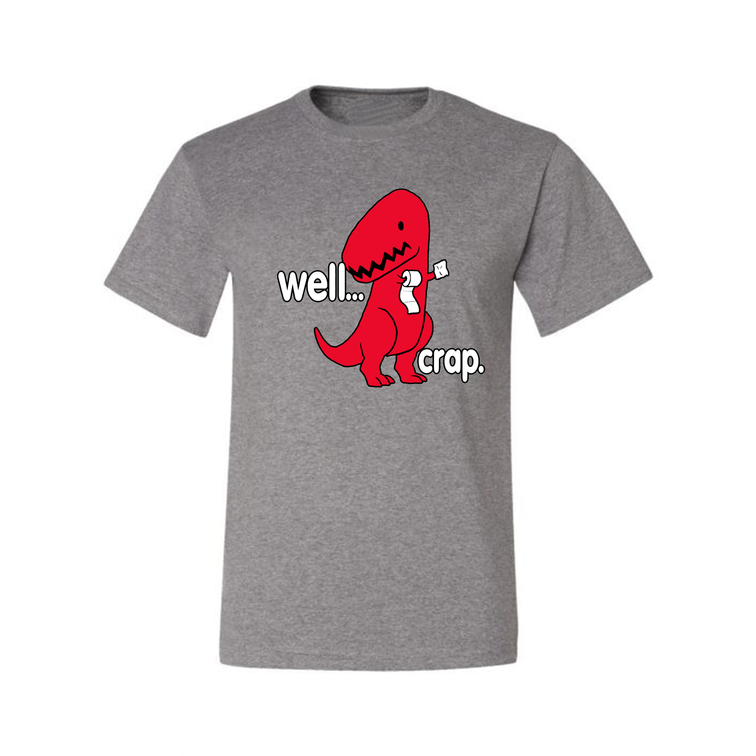 Camiseta Well Crap Red Dinosaurio Hombres Humor Gráfico Divertido T - Imagen 12 de 38