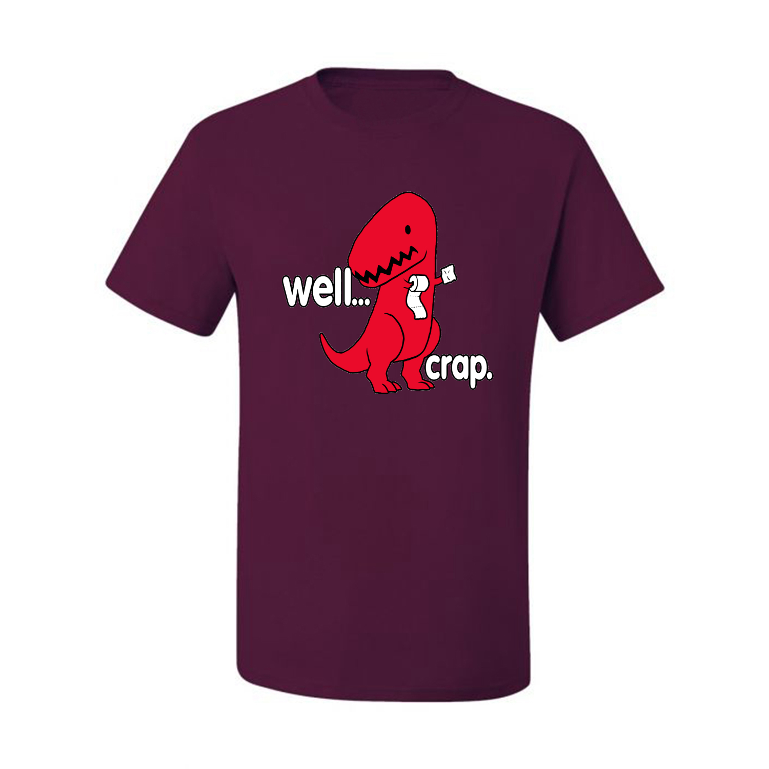 Camiseta Well Crap Red Dinosaurio Hombres Humor Gráfico Divertido T - Imagen 22 de 38