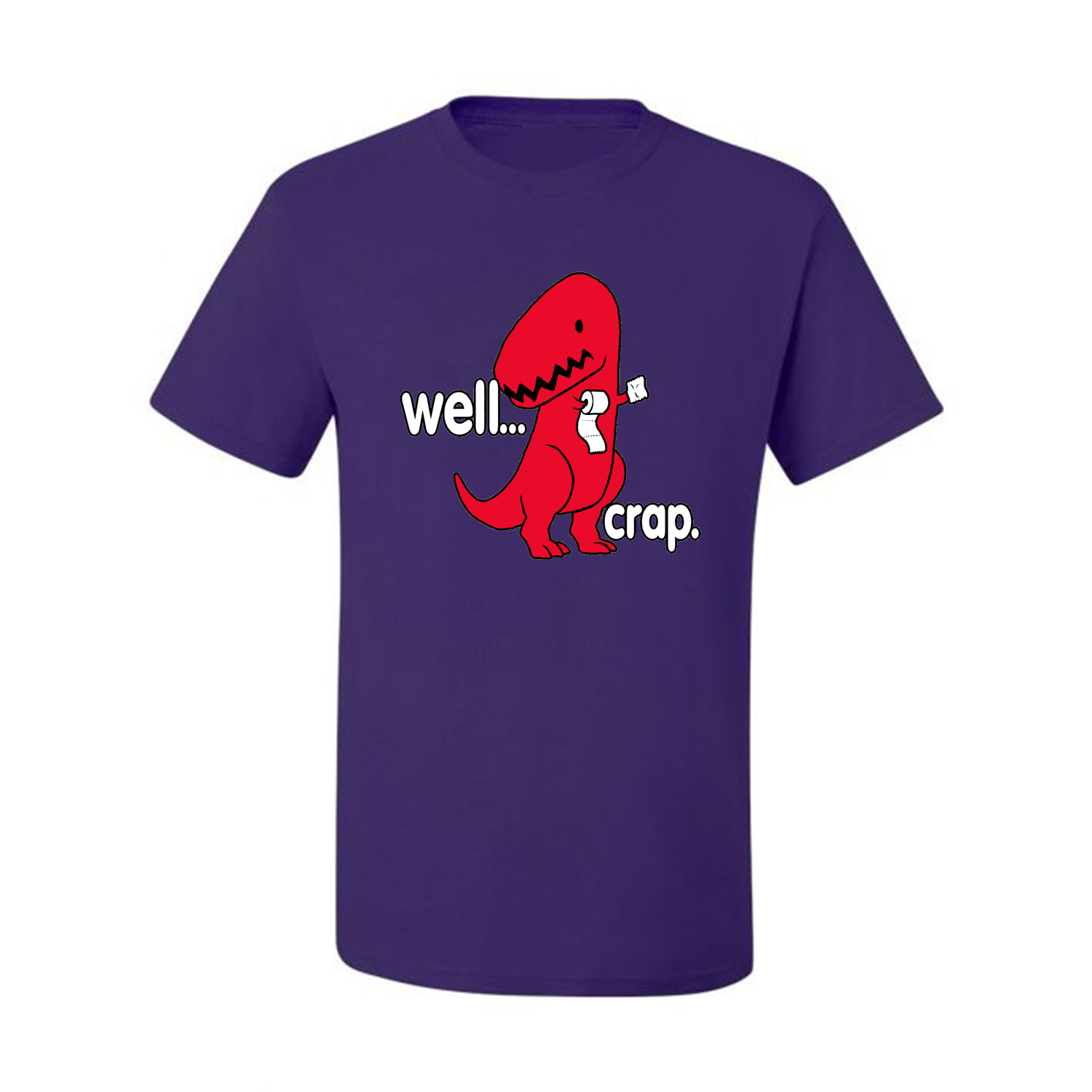 Camiseta Well Crap Red Dinosaurio Hombres Humor Gráfico Divertido T - Imagen 32 de 38