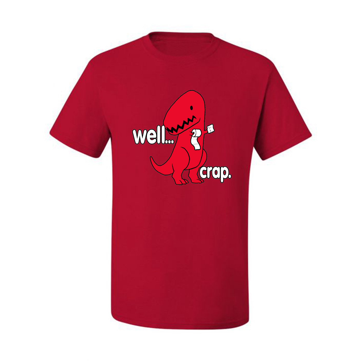 Camiseta Well Crap Red Dinosaurio Hombres Humor Gráfico Divertido T - Imagen 34 de 38