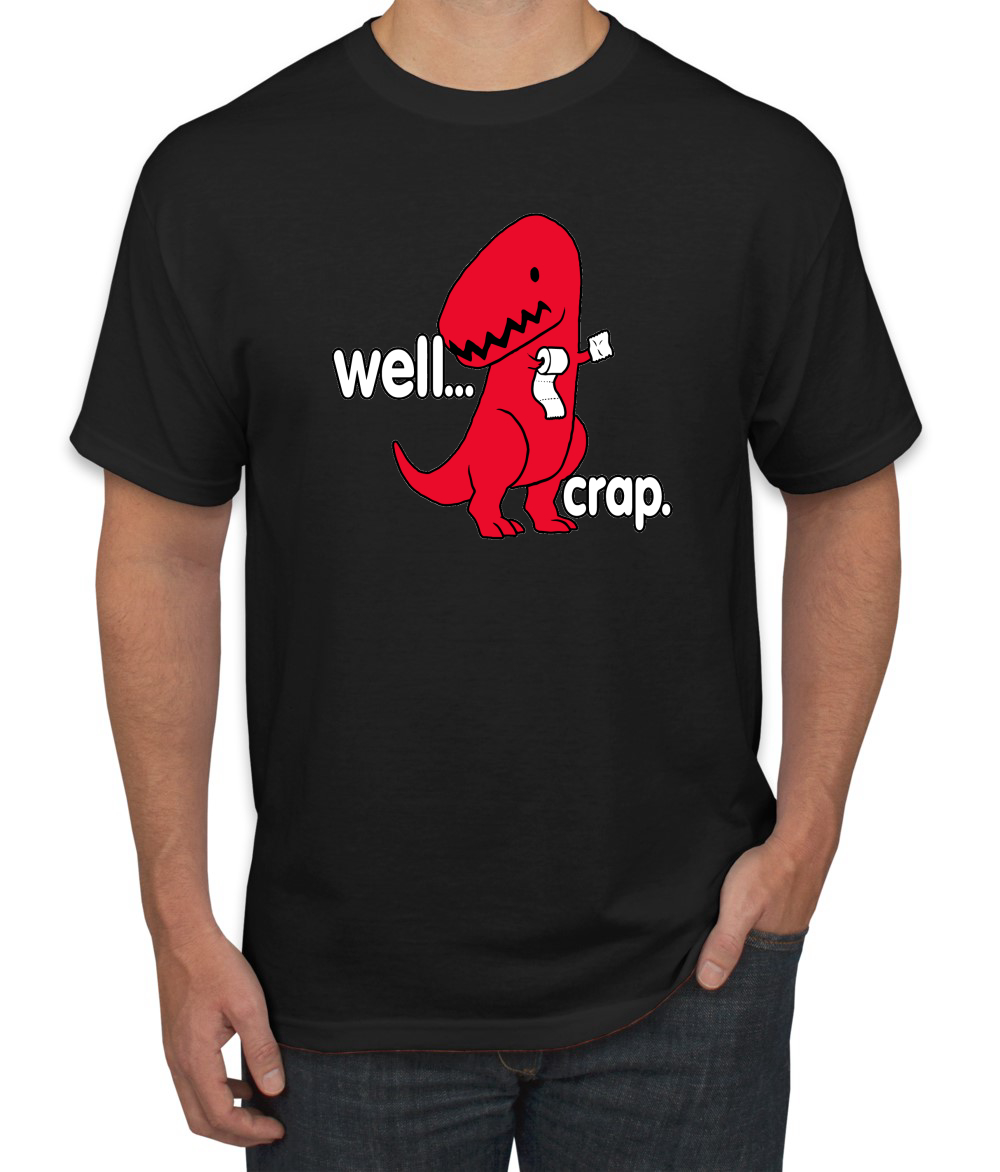 Camiseta Well Crap Red Dinosaurio Hombres Humor Gráfico Divertido T - Imagen 3 de 38
