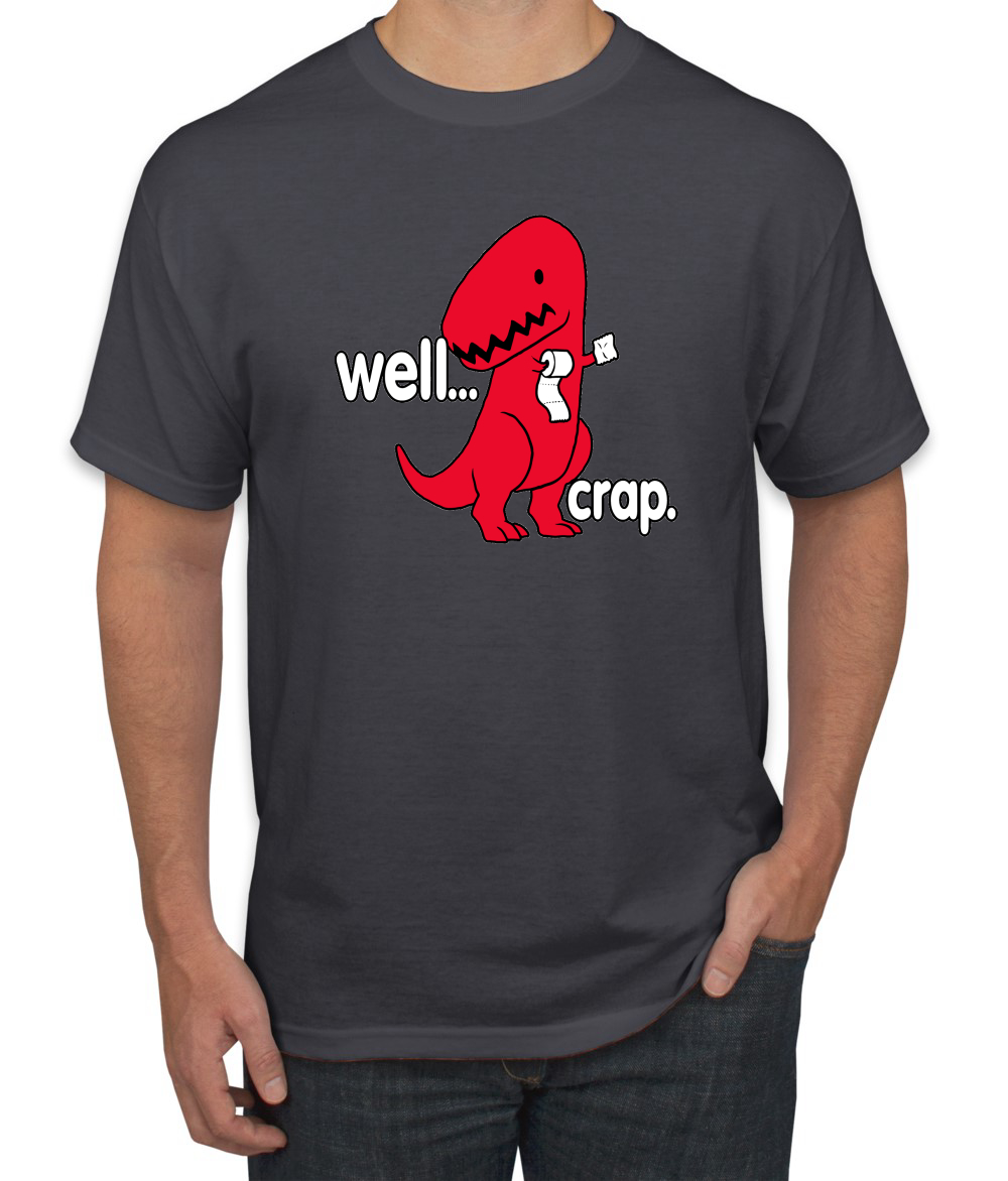 Camiseta Well Crap Red Dinosaurio Hombres Humor Gráfico Divertido T - Imagen 5 de 38