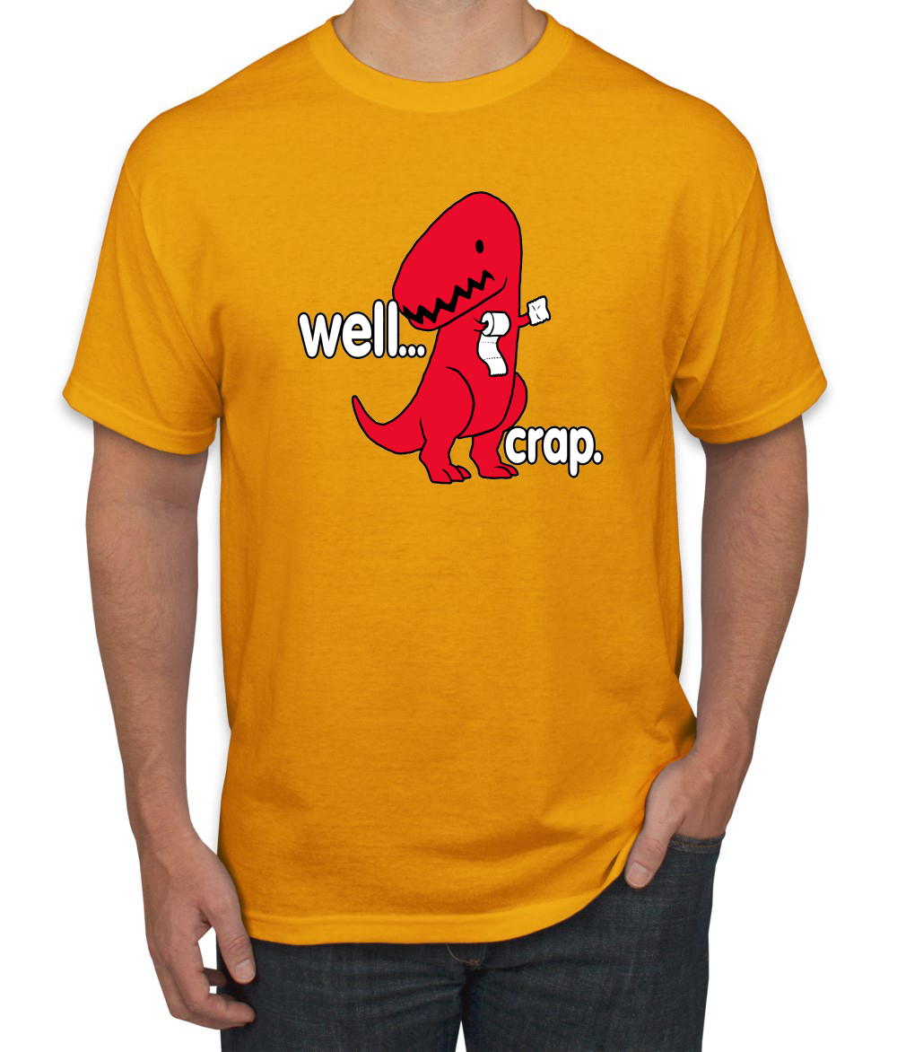 Camiseta Well Crap Red Dinosaurio Hombres Humor Gráfico Divertido T - Imagen 9 de 38