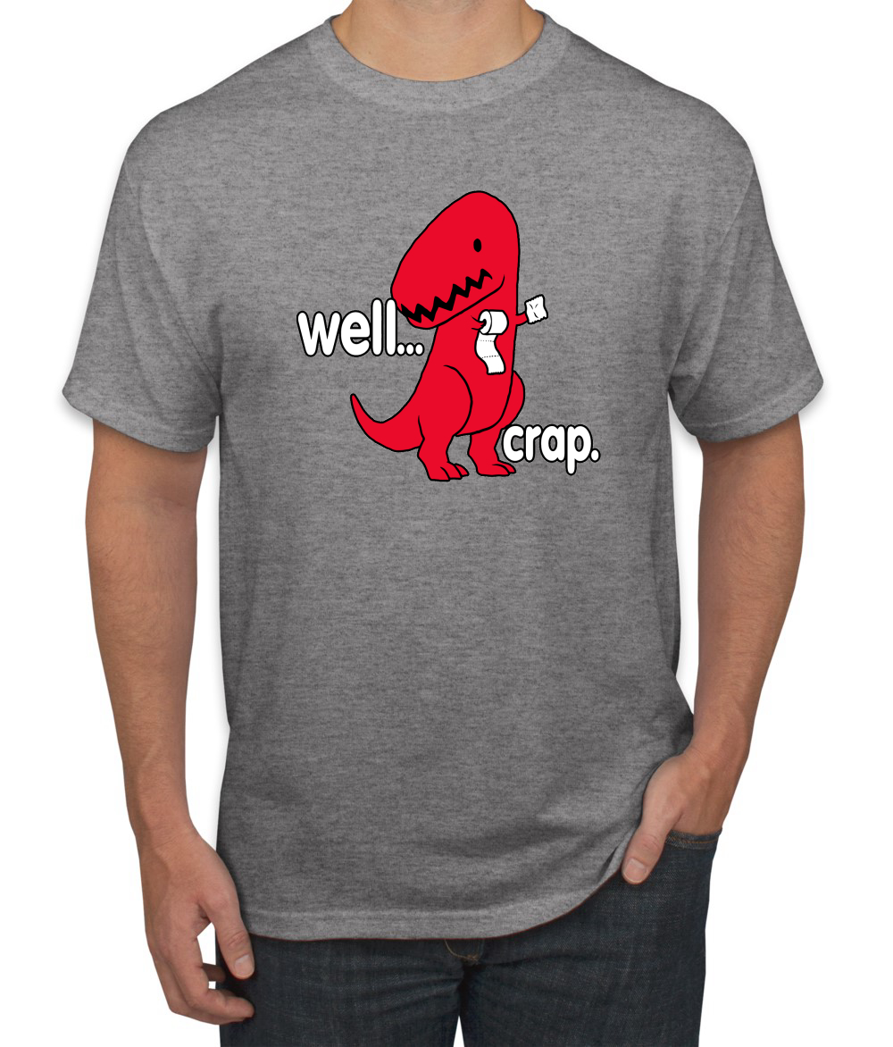Camiseta Well Crap Red Dinosaurio Hombres Humor Gráfico Divertido T - Imagen 11 de 38