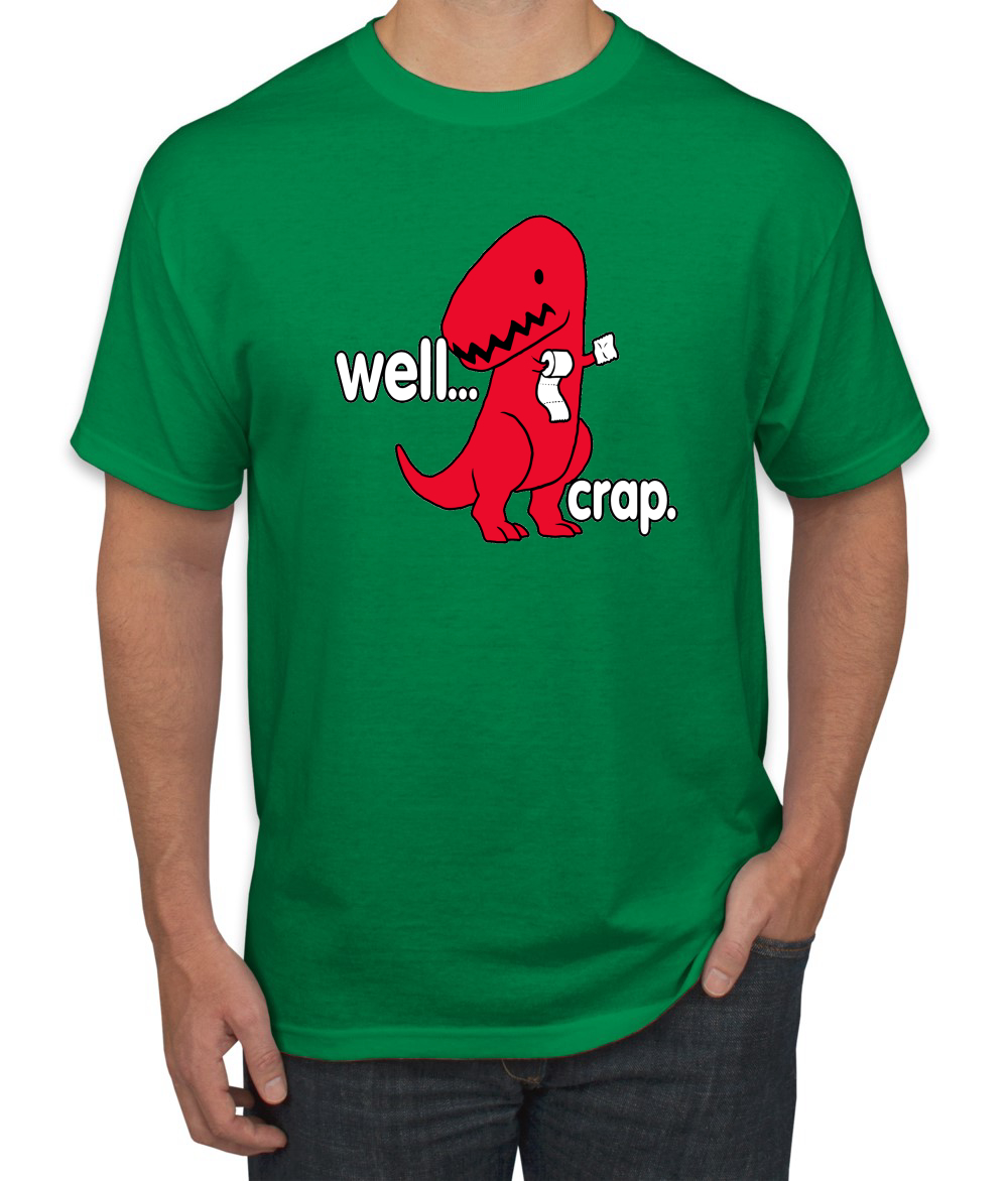 Camiseta Well Crap Red Dinosaurio Hombres Humor Gráfico Divertido T - Imagen 13 de 38