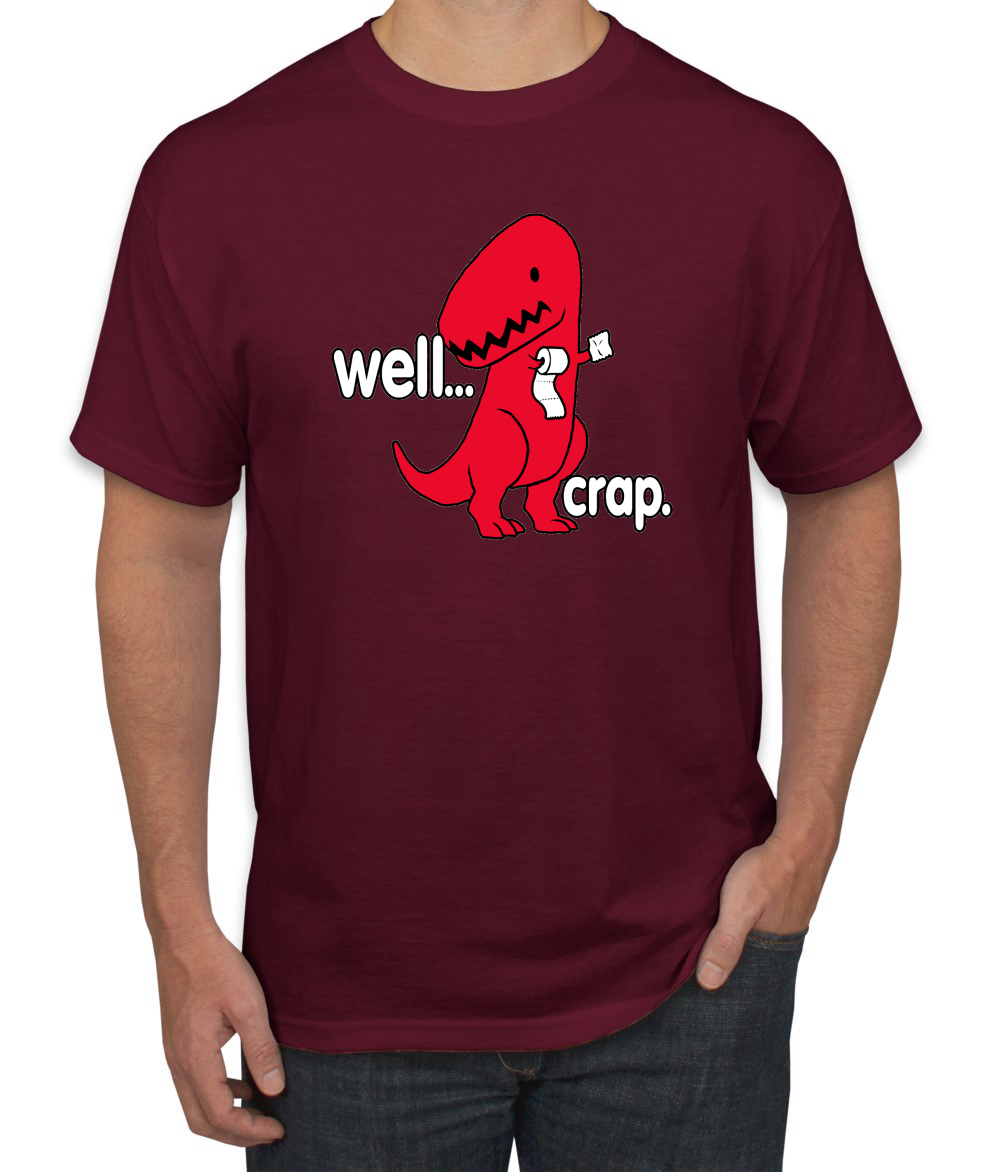 Camiseta Well Crap Red Dinosaurio Hombres Humor Gráfico Divertido T - Imagen 21 de 38