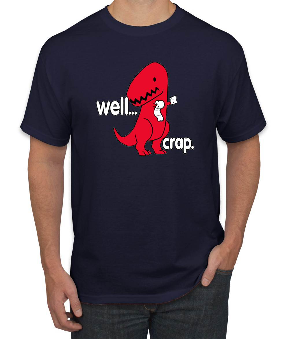Camiseta Well Crap Red Dinosaurio Hombres Humor Gráfico Divertido T - Imagen 27 de 38